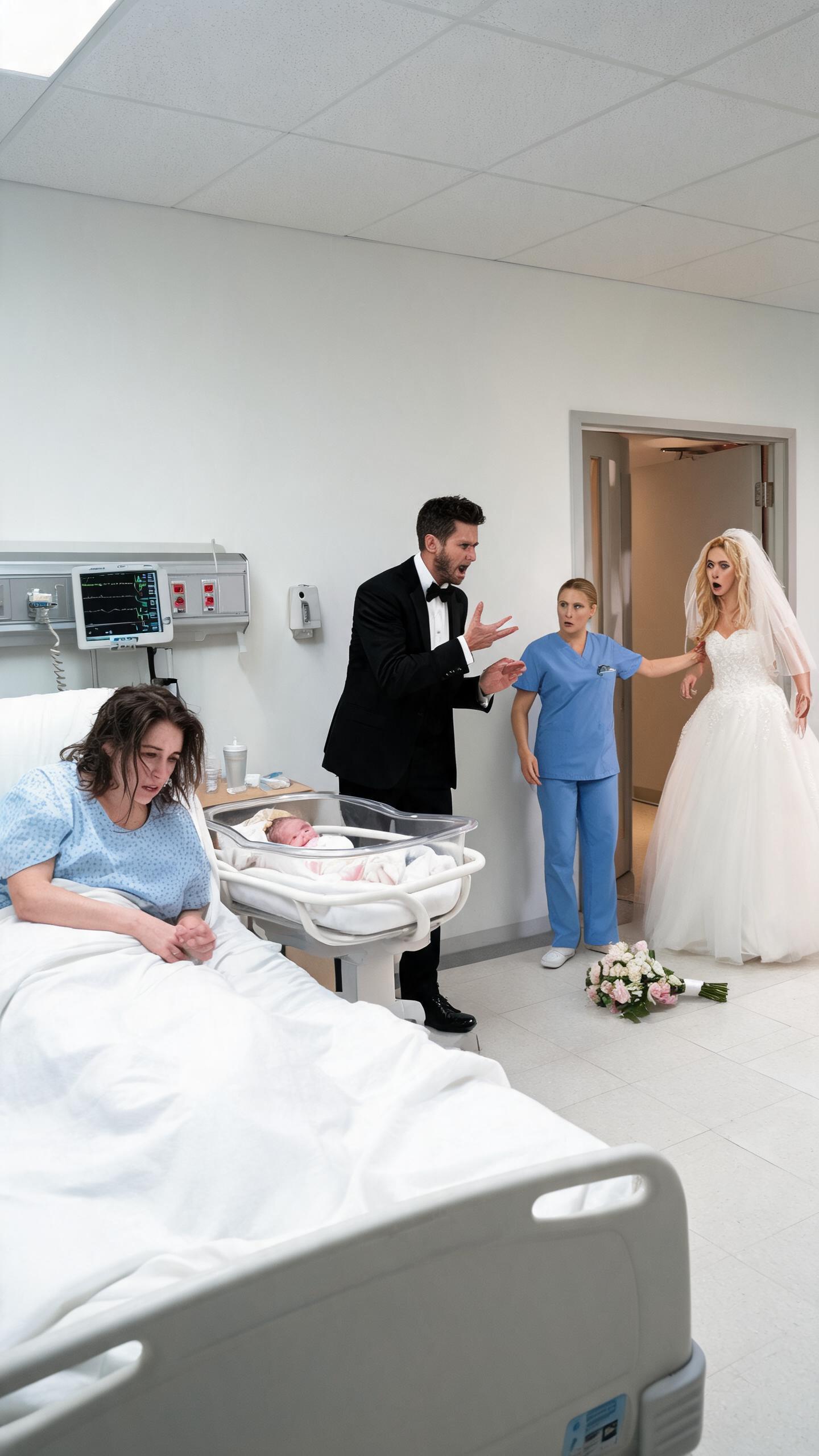 Two Hours After My Ex-Husband Said "I Do," He Walked Into My Hospital Room With His Bride Still In Her Wedding Dress And Said, "Let Us See The Baby." Then The Nurse Read The Bracelet On My Daughter's Wrist