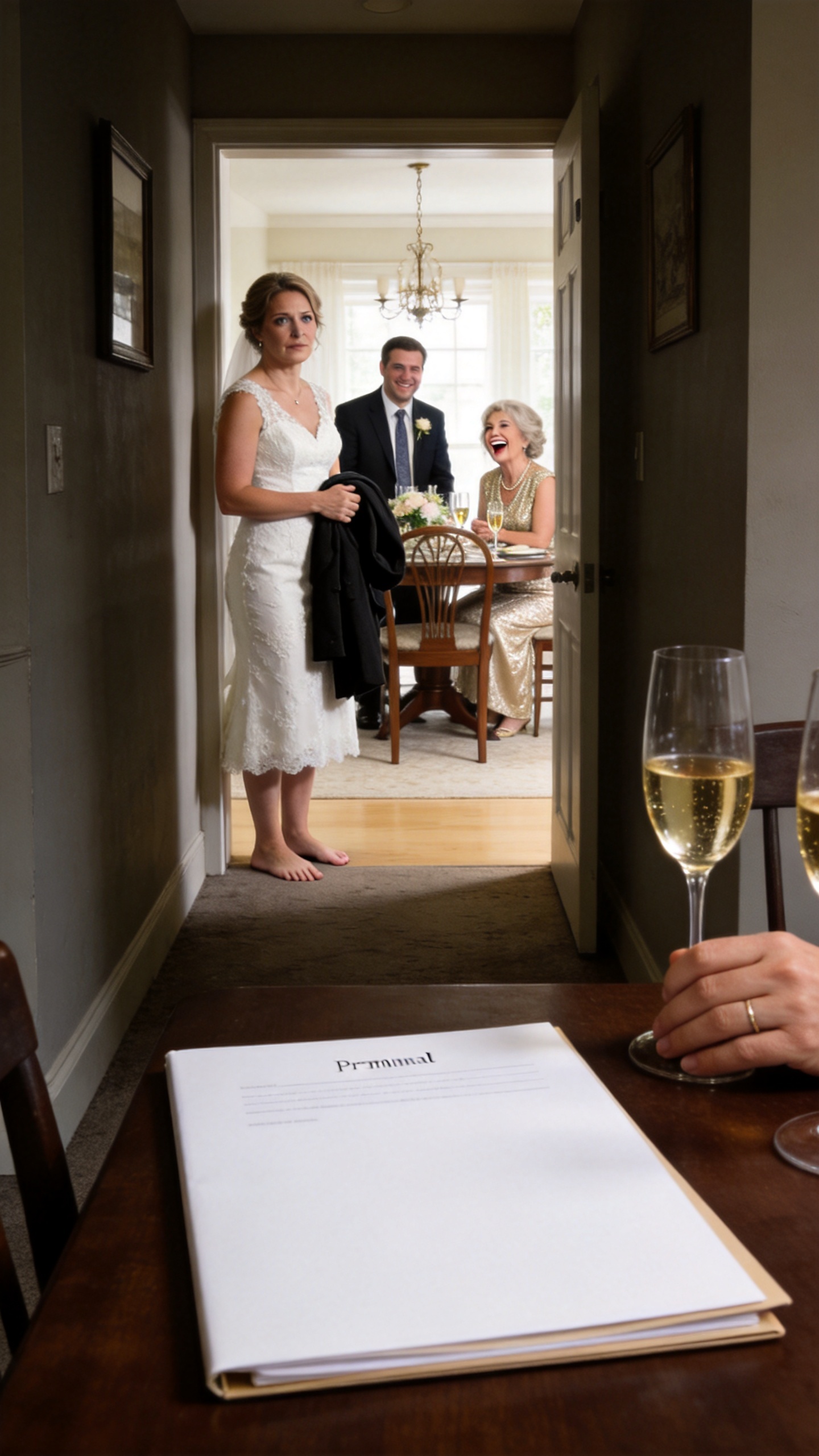 Just Before My Wedding Day, I Went Back For My Coat And Heard My Fiancé Laughing About My Death. By Morning, There Was No Bride At The Altar