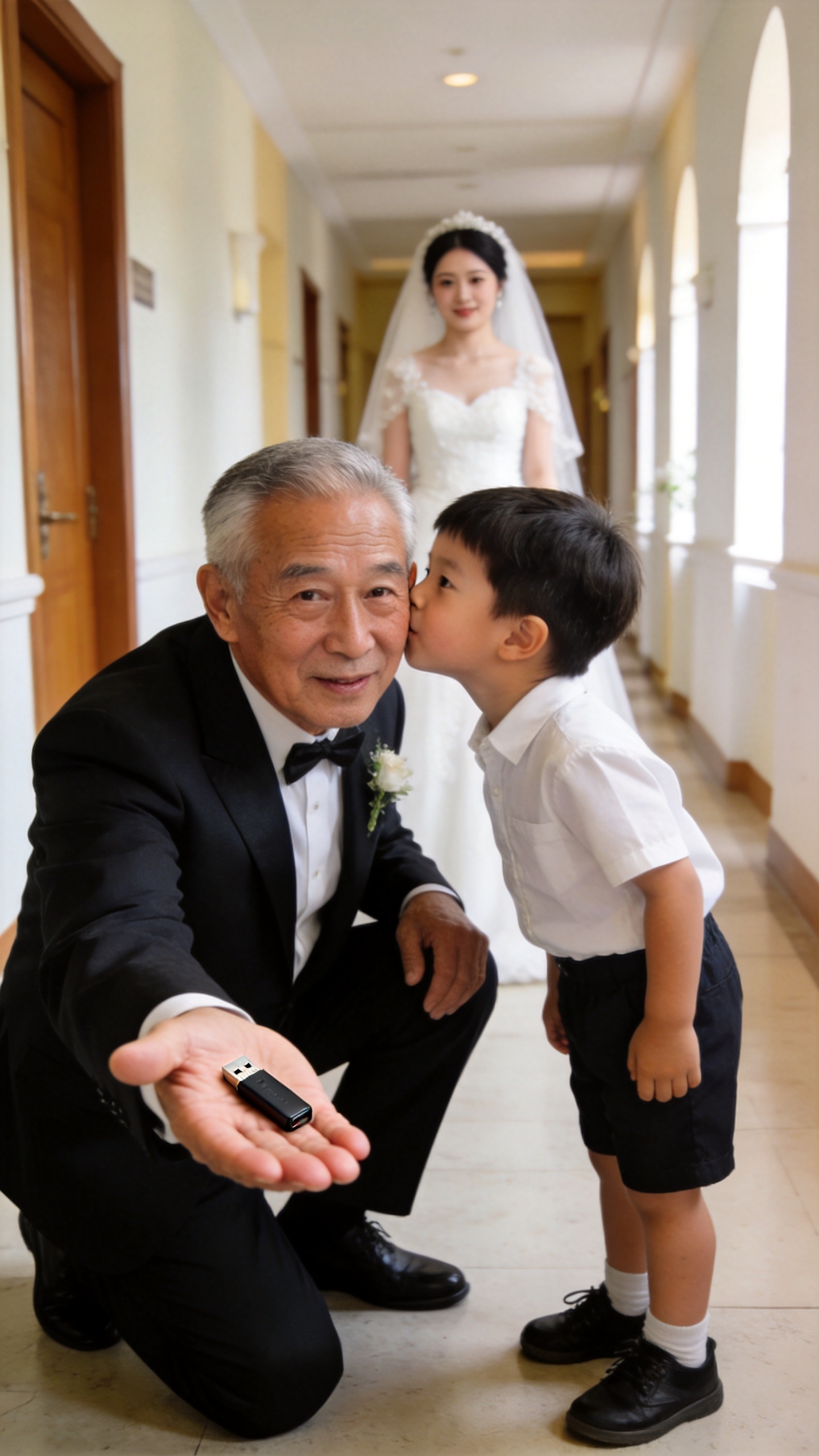 Before I Walked Down the Aisle, My 3 - Year - Old Grandson Grabbed My Hand and Whispered, “Grandpa, She Hurt Mommy While You Were Gone.”