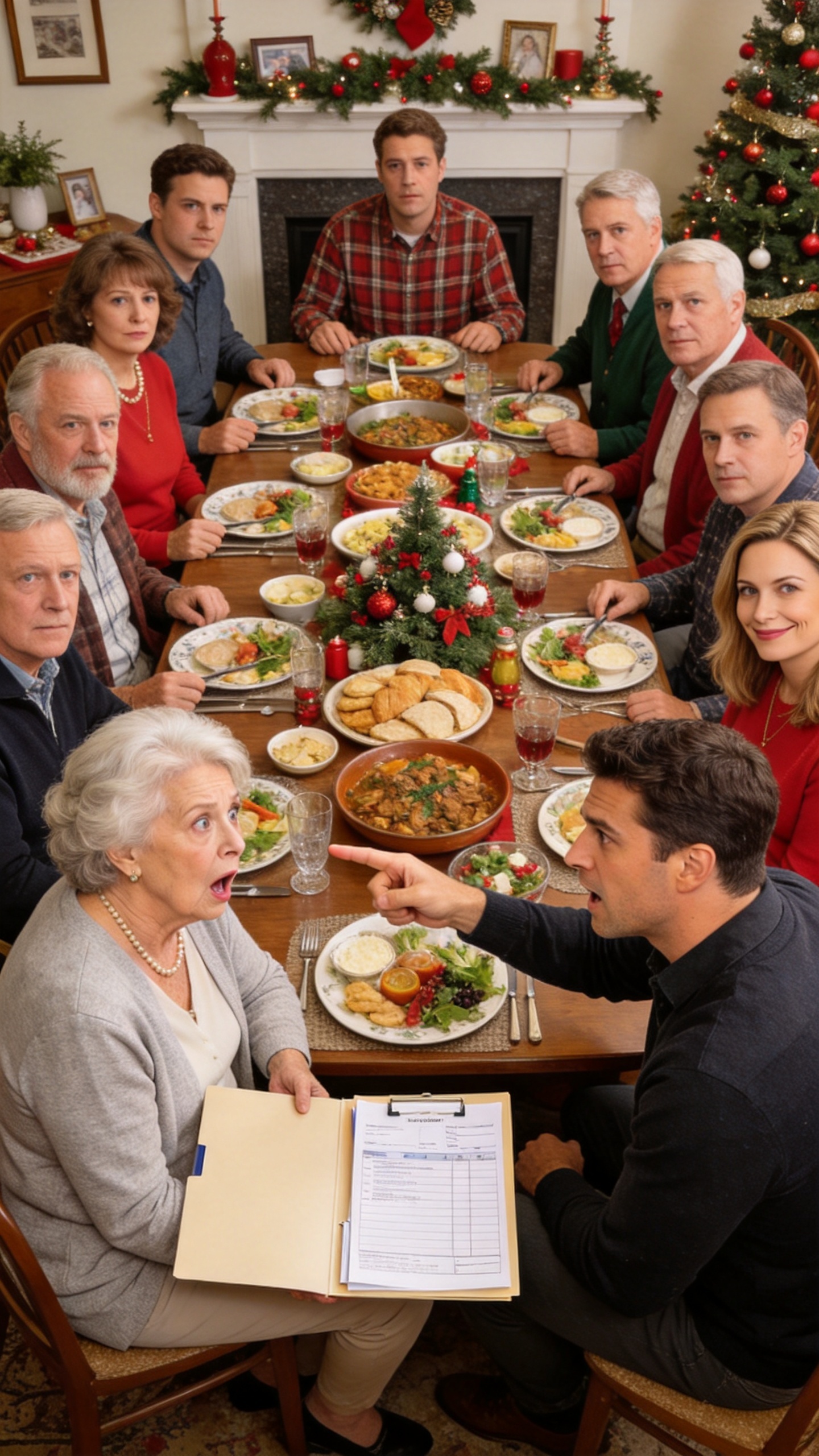 My son shouted in my face, “Pay the rent or disappear!” in front of twenty-two people at Christmas dinner, while my daughter-in-law mocked, “Let’s see how you survive!”
