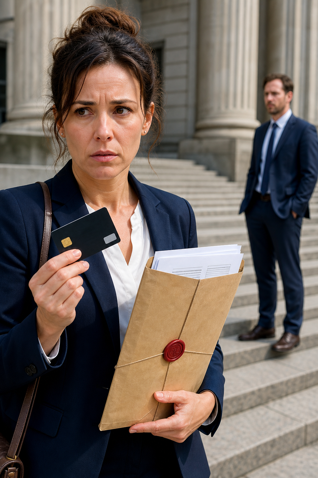 After Divorce Hearing: My Son's Heart - Wrenching Choice and the Hidden Six - Million - Dollar Secret