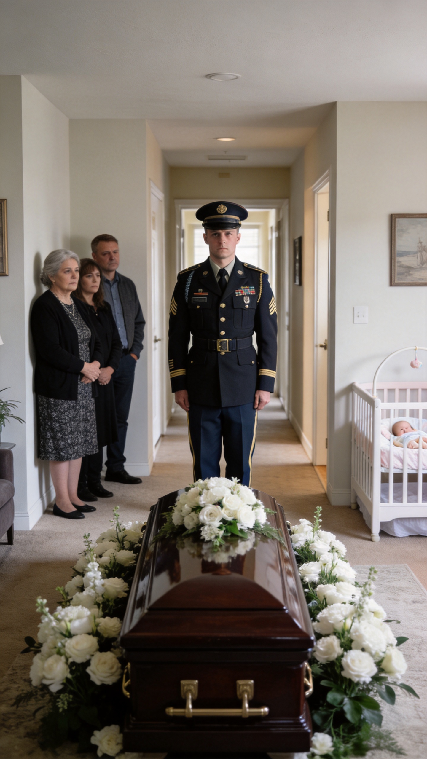 I Returned Home From Military Service Hoping To See My Wife's Smile. Instead, I Found A Coffin In The Middle Of The Living Room
