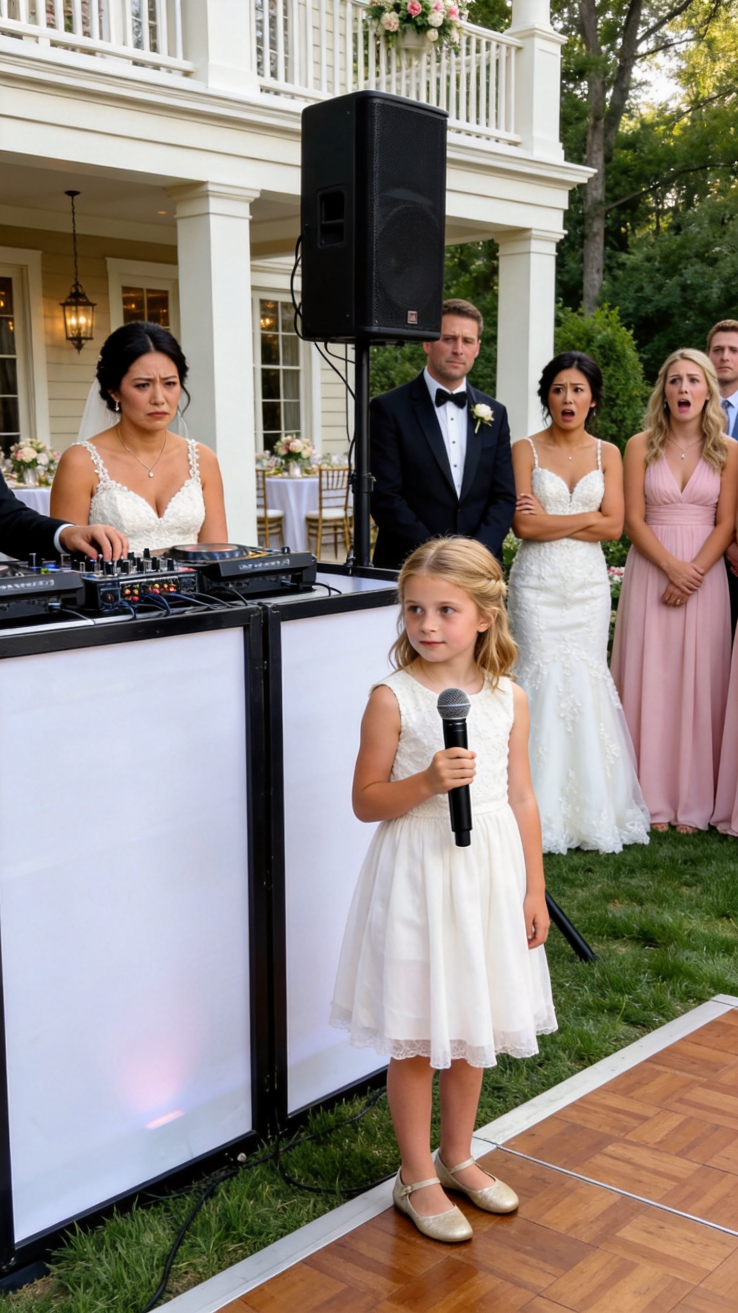 At My Sister's Wedding, My Eight-Year-Old Daughter Took The Microphone And Played The Video They Never Expected