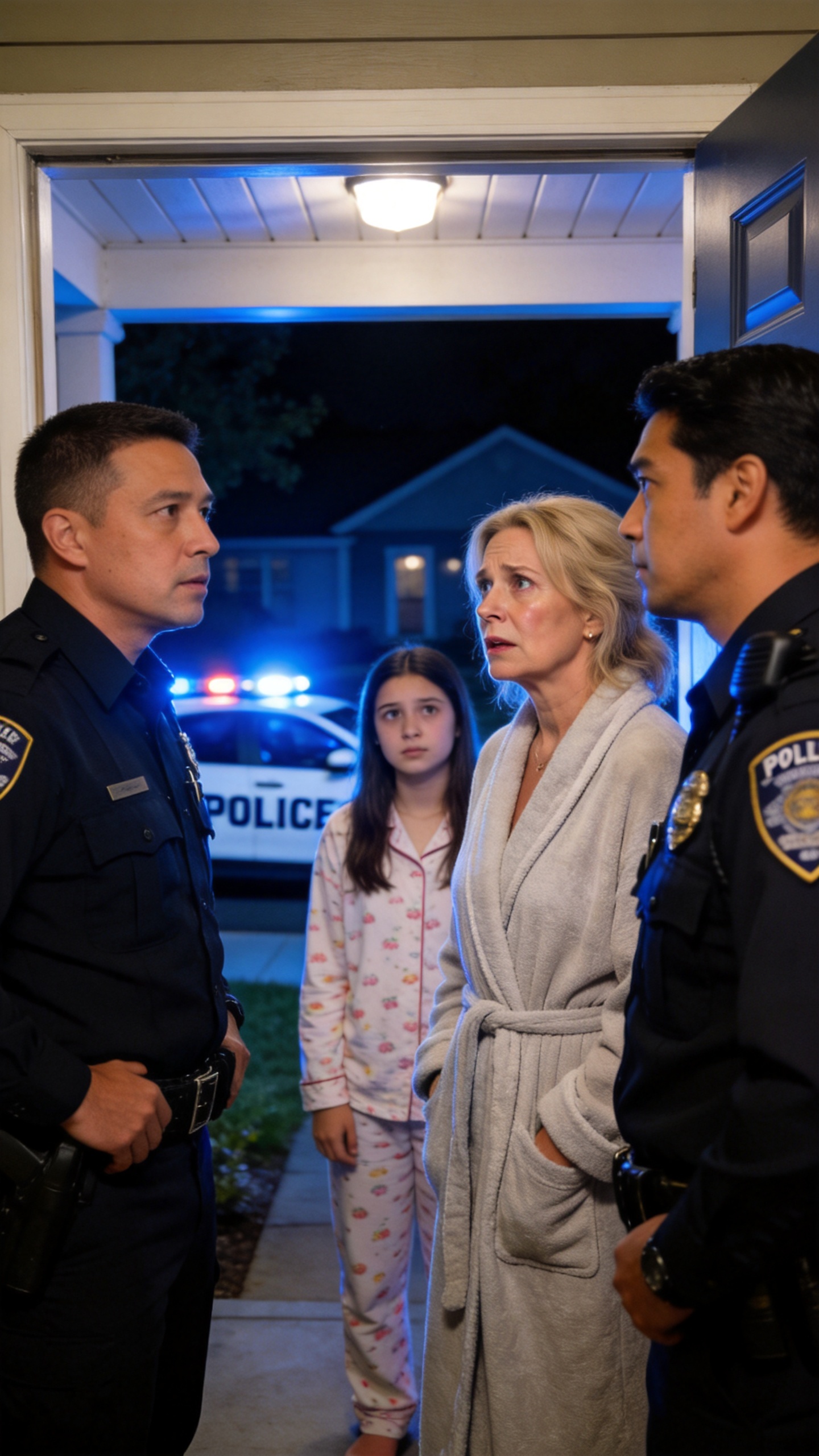 Police Came After Midnight Asking For My Fifteen-Year-Old Daughter, But She Had Been Asleep The Whole Time