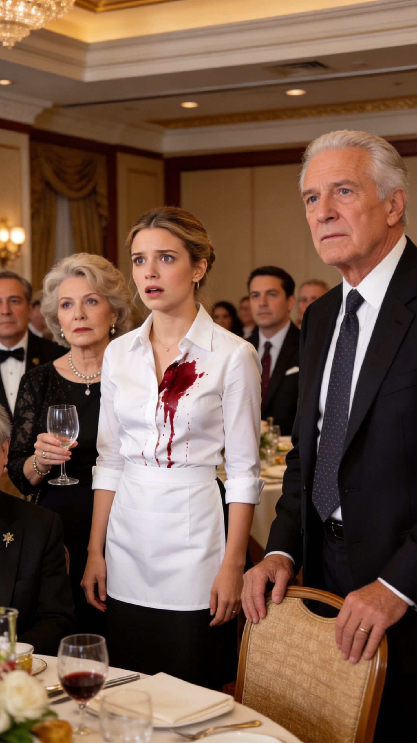 Lost Since Childhood, I Became A Waitress At An Elite Restaurant - Then A Socialite Poured Wine On Me And Ripped My Blouse In Front Of 200 Guests