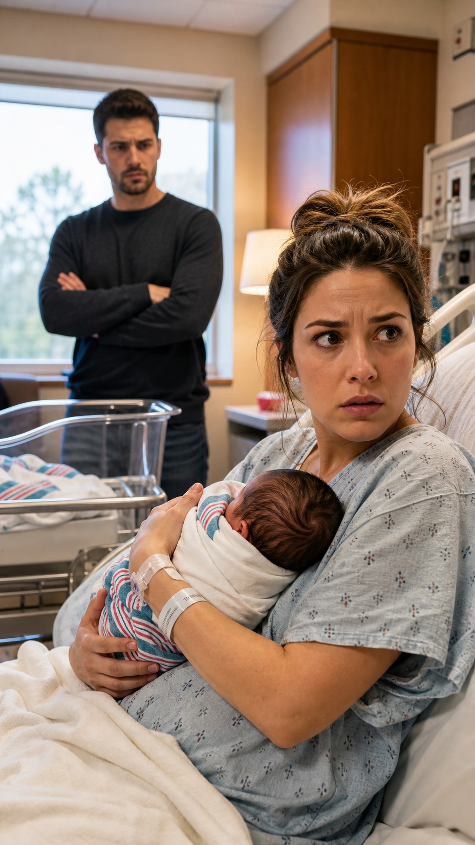 After Four Daughters, My Husband Finally Got the Son He'd Been Begging For, but the First Words He Whispered After Holding Our Newborn Boy Made My Stomach Drop