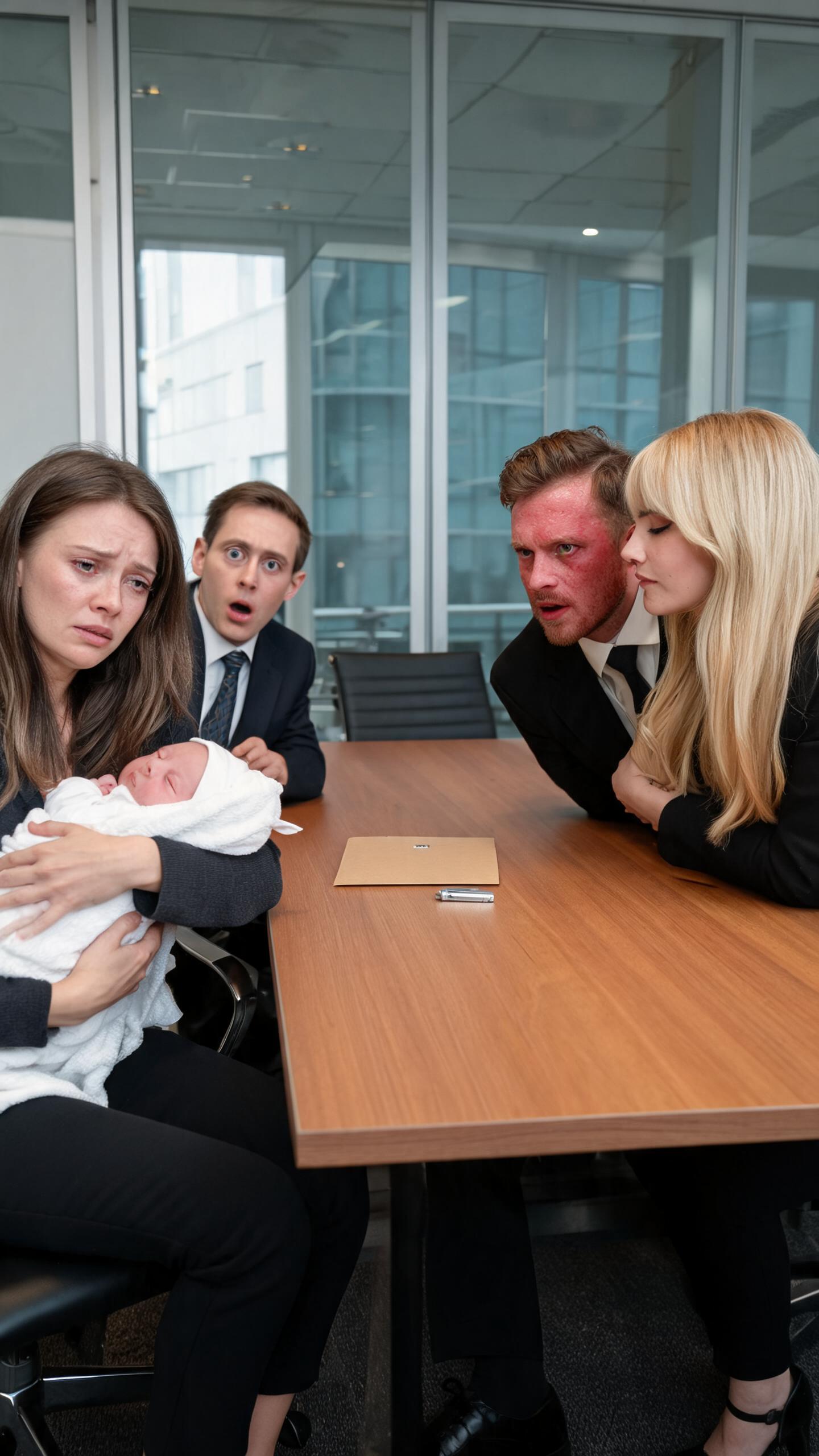 I Walked Into My Divorce Hearing With My 12-Day-Old Daughter In My Arms, And My Husband Whispered, "That House Was Never Yours." Then A Hidden Recording, A USB Drive, And One Secret About My Baby Destroyed Every Lie At The Table
