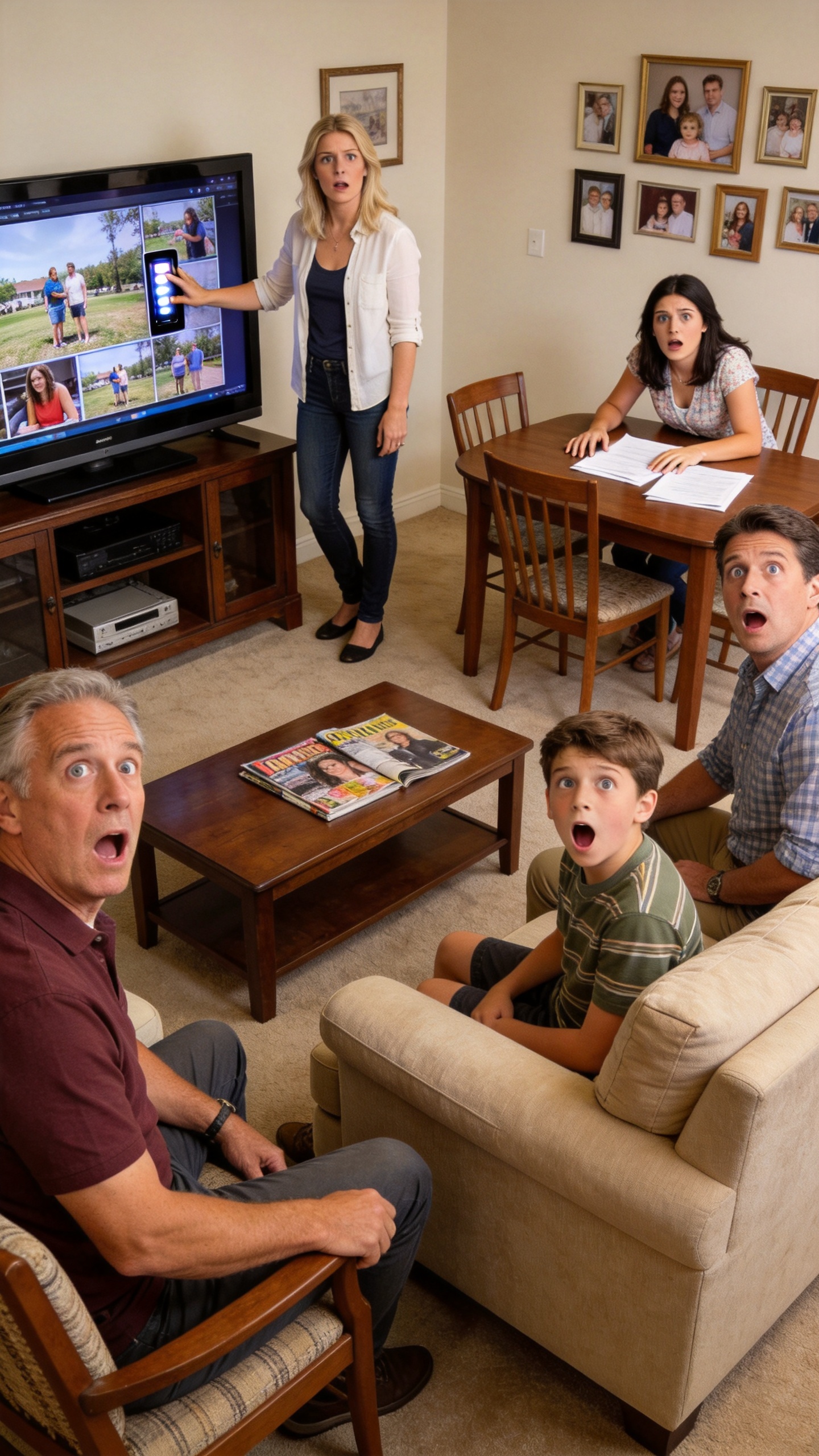 My sister looked me in the eye and said, “please put your apartment in my name. I cannot work right now.” I smiled, turned on the living room screen, and showed the weekend photos she thought no one had seen.