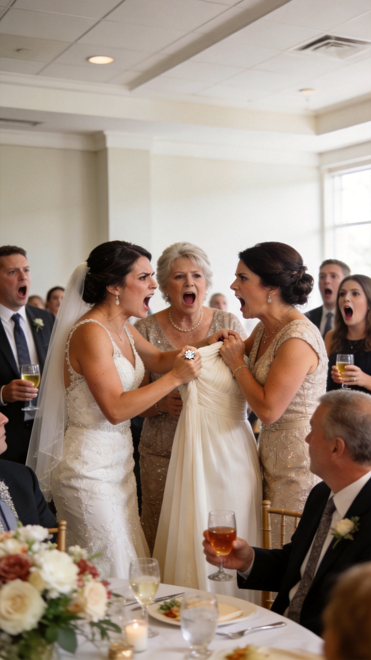 My sister-in-law had always hated me, calling me "poor trash" and "a useless parasite." But at her wedding, she screamed that her one-million-dollar diamond ring was missing and pointed straight at me. Before 200 guests, she and my mother-in-law lunged forward and tore at my dress while my husband watched in silence.