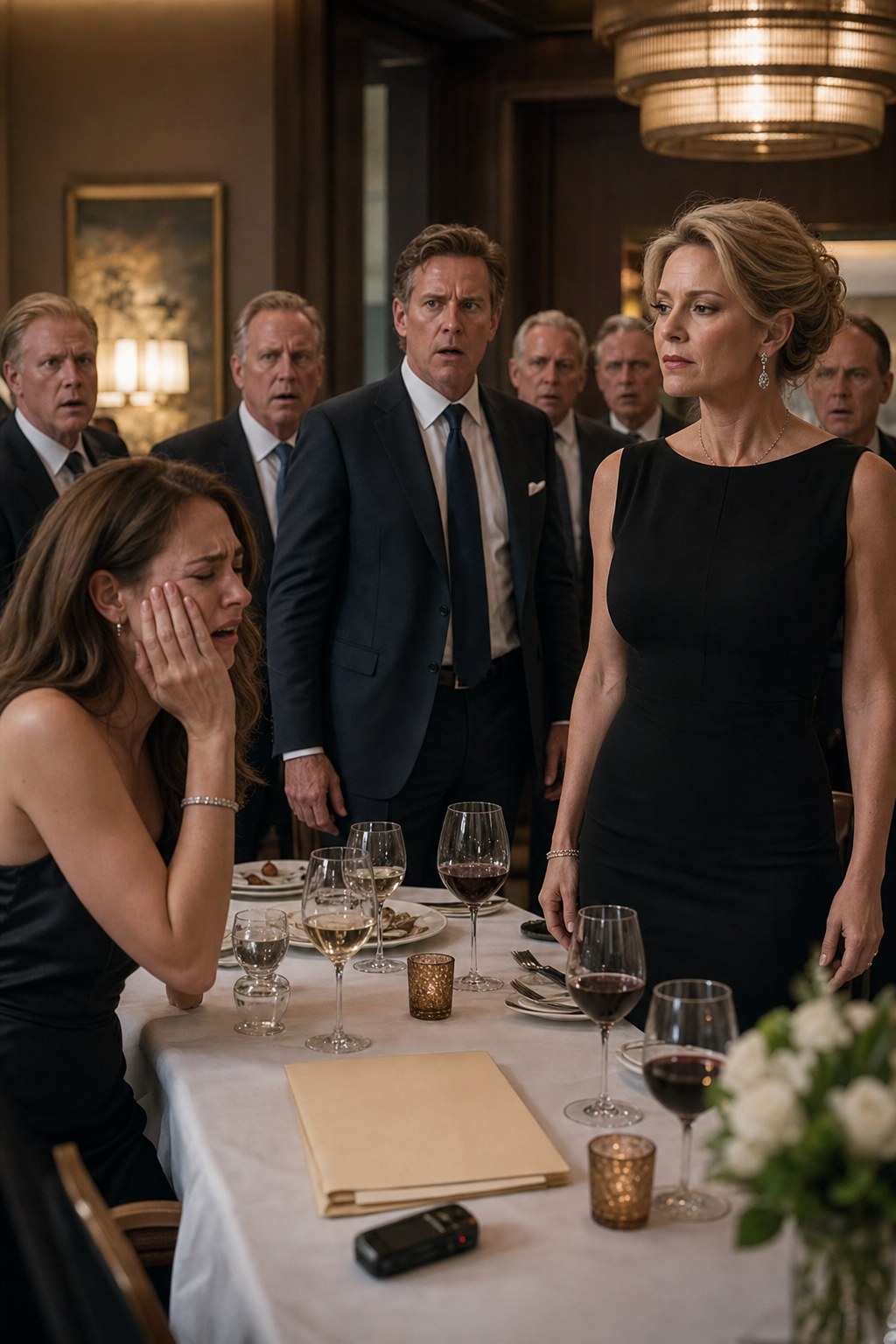He Watched His Assistant Slap Me at Dinner - Then My Return Slap Exposed Who Really Owned His Billion-Dollar Empire