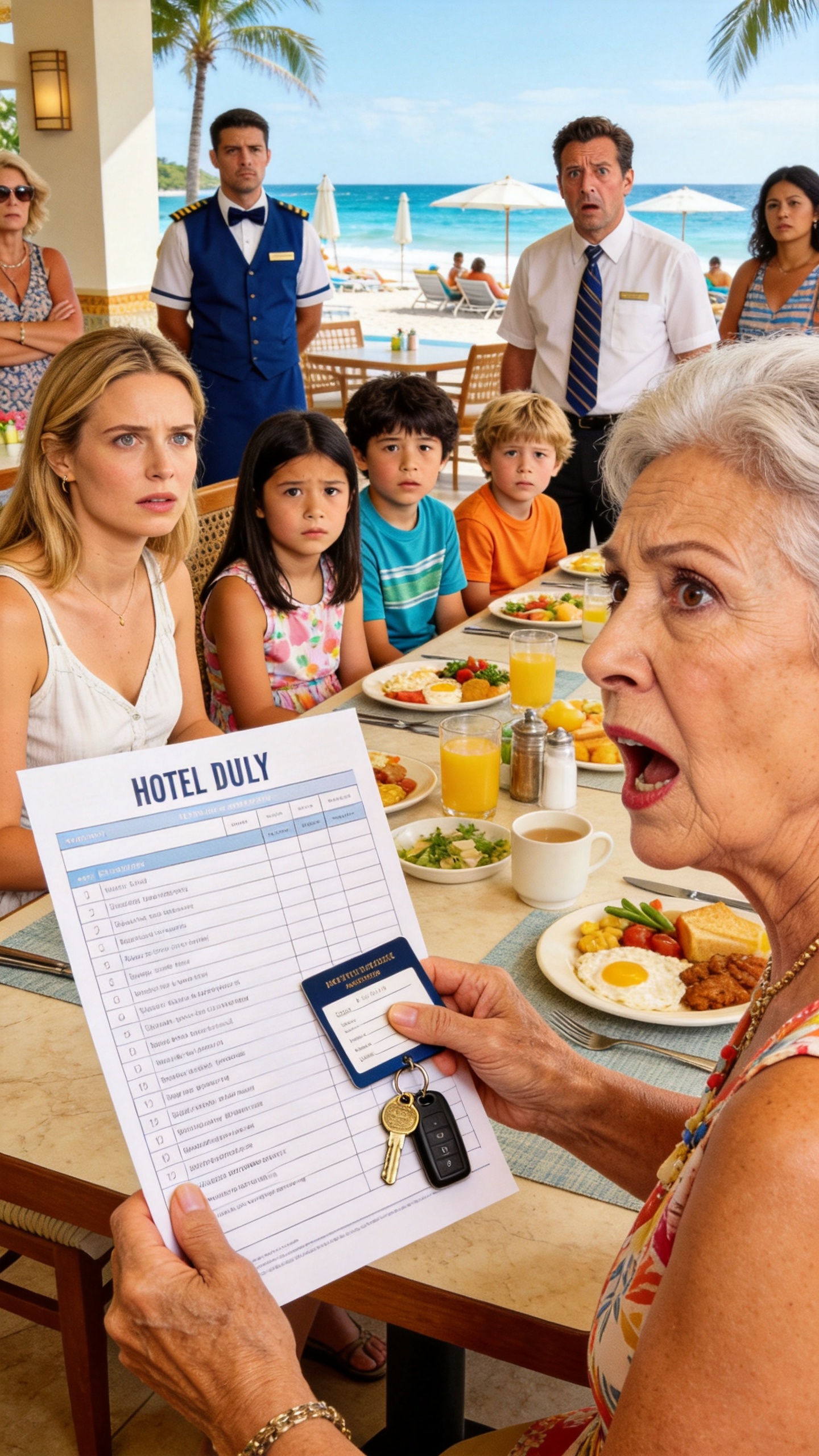 My Husband Invited His Mom On Our Vacation. When We Arrived, She Handed Me A List Of Duties Because I "Hadn't Earned A Break" - So I Taught Her A Lesson Before Breakfast Was Over.