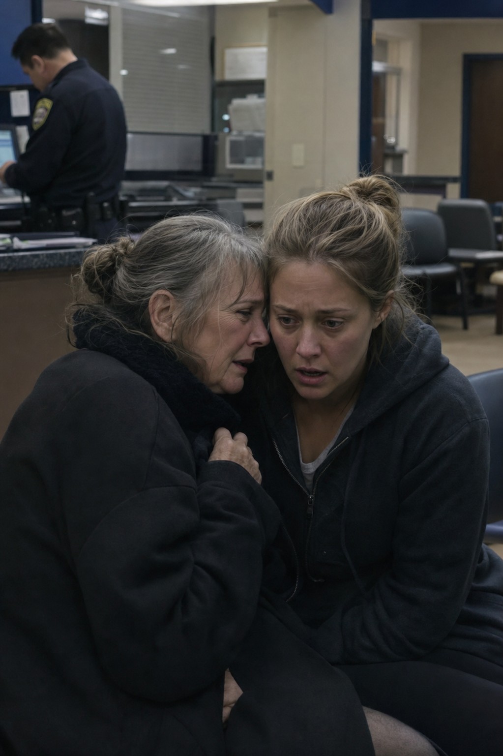 At 2:27 in the morning, my 71-year-old mother called me from a police station and whispered, "Your husband hit me with a baseball bat." After 15 years of marriage, I held back the scream.