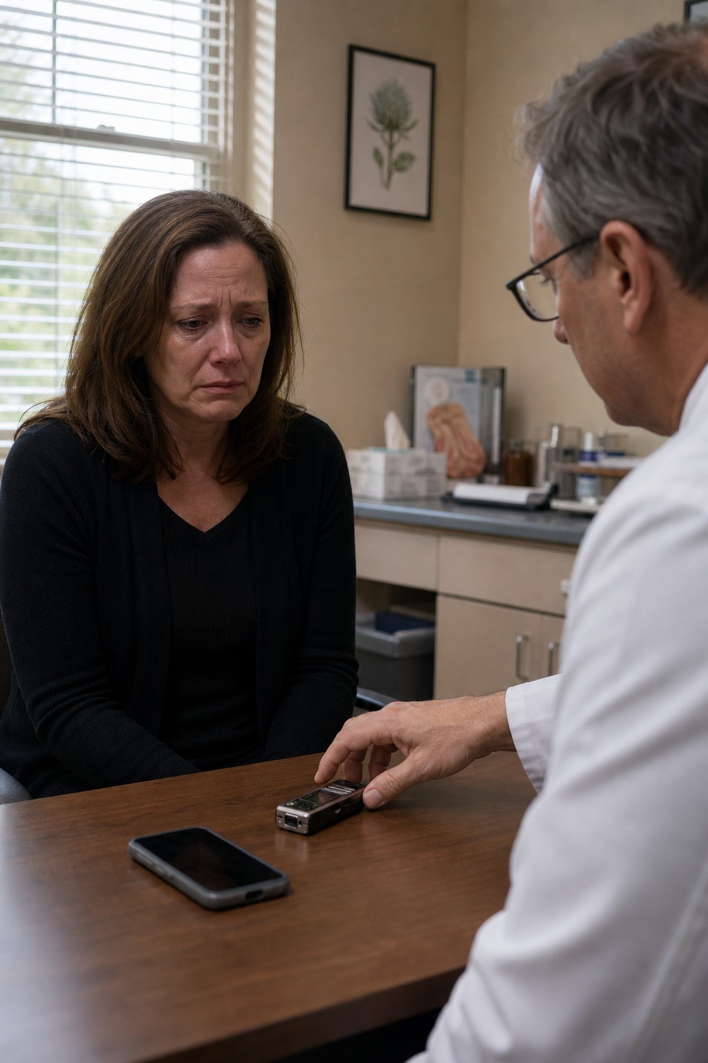Two hours after my daughter's funeral, my phone rang. Her doctor whispered, Come to my office right away. I have something to show you and don't tell anyone, especially your son - in - law.