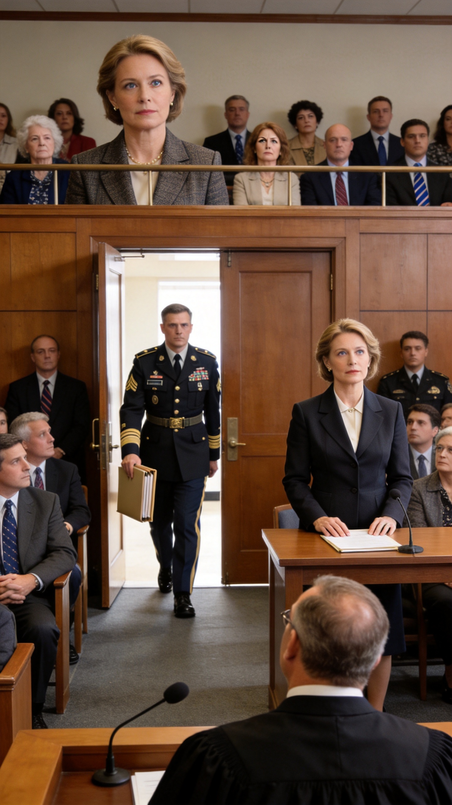 They Called Me A Liar In A Packed Courtroom, And My Own Mother Said I Was Never A Soldier. Then The General Walked In With The Records She Thought Were Buried