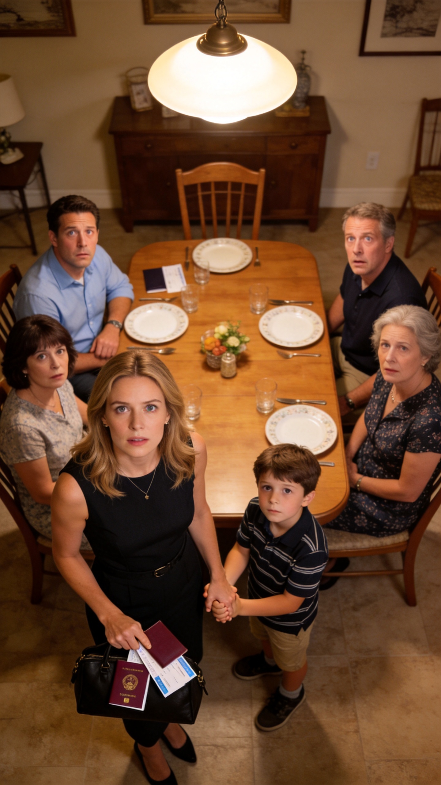 At A Family Dinner, My Husband Chose His Relatives Over Me And Told Me To Apologize Or Leave, So I Left With Our Son, Our Passports, And Two One-Way Tickets.