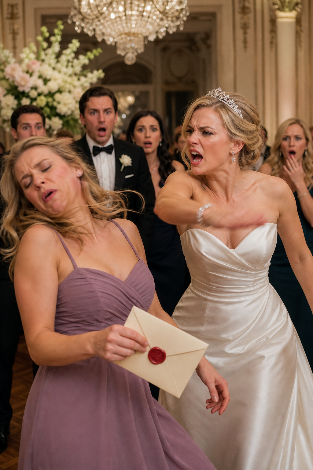 The Billionaire's Wife Slapped the Bridesmaid at the Wedding - Then She Learned the Woman Could Destroy the Entire Family