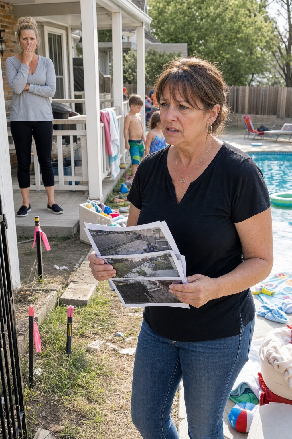 My Neighbor Let Her Kids Use My Pool as a Toilet While I Was at Work - What I Left on Her Porch Made Her Lose Her Color