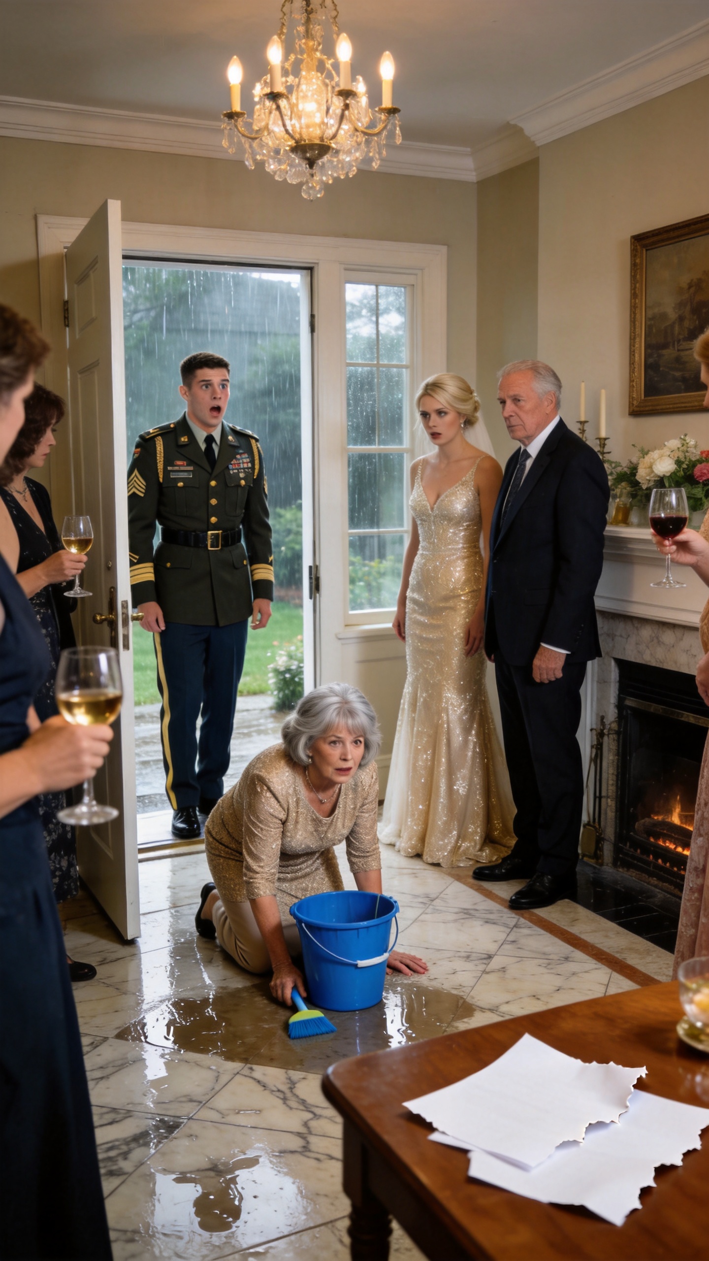 My Fiancee Said, 'Your Mother Can Scrub The Floor Before The Guests Arrive,' But When I Tore Up Our Wedding Contract, The House Revealed What Her Family Had Buried For Twenty-Eight Years