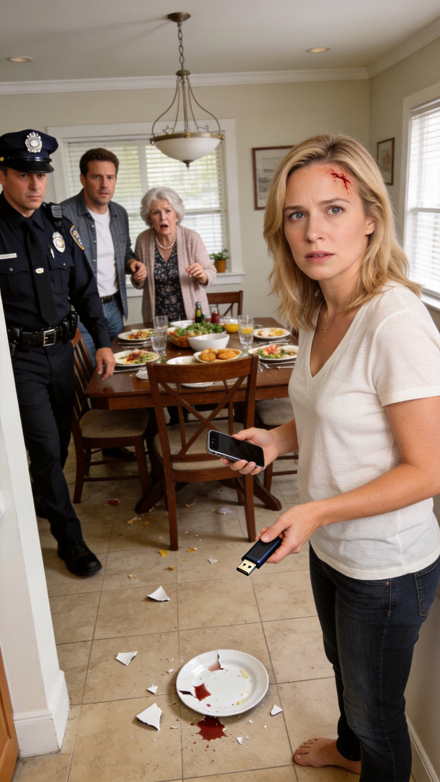 My Husband Smashed a Plate Over My Head for Refusing to Give His Mom My Condo—Then One Flash Drive Destroyed His Entire Family