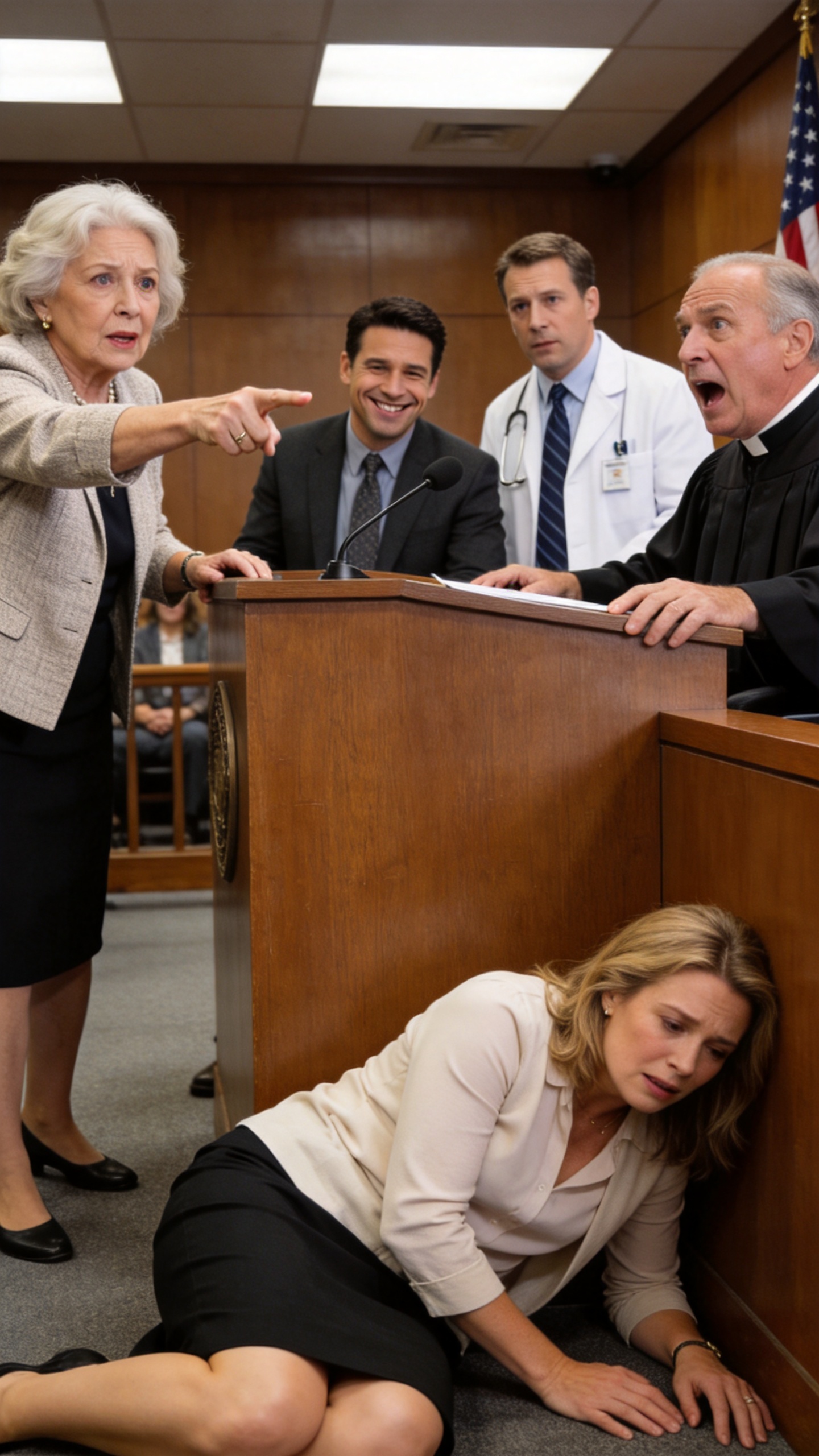 My mother-in-law pointed at me in court and said, "She's faking it." My husband smirked, telling the judge I did this every time.