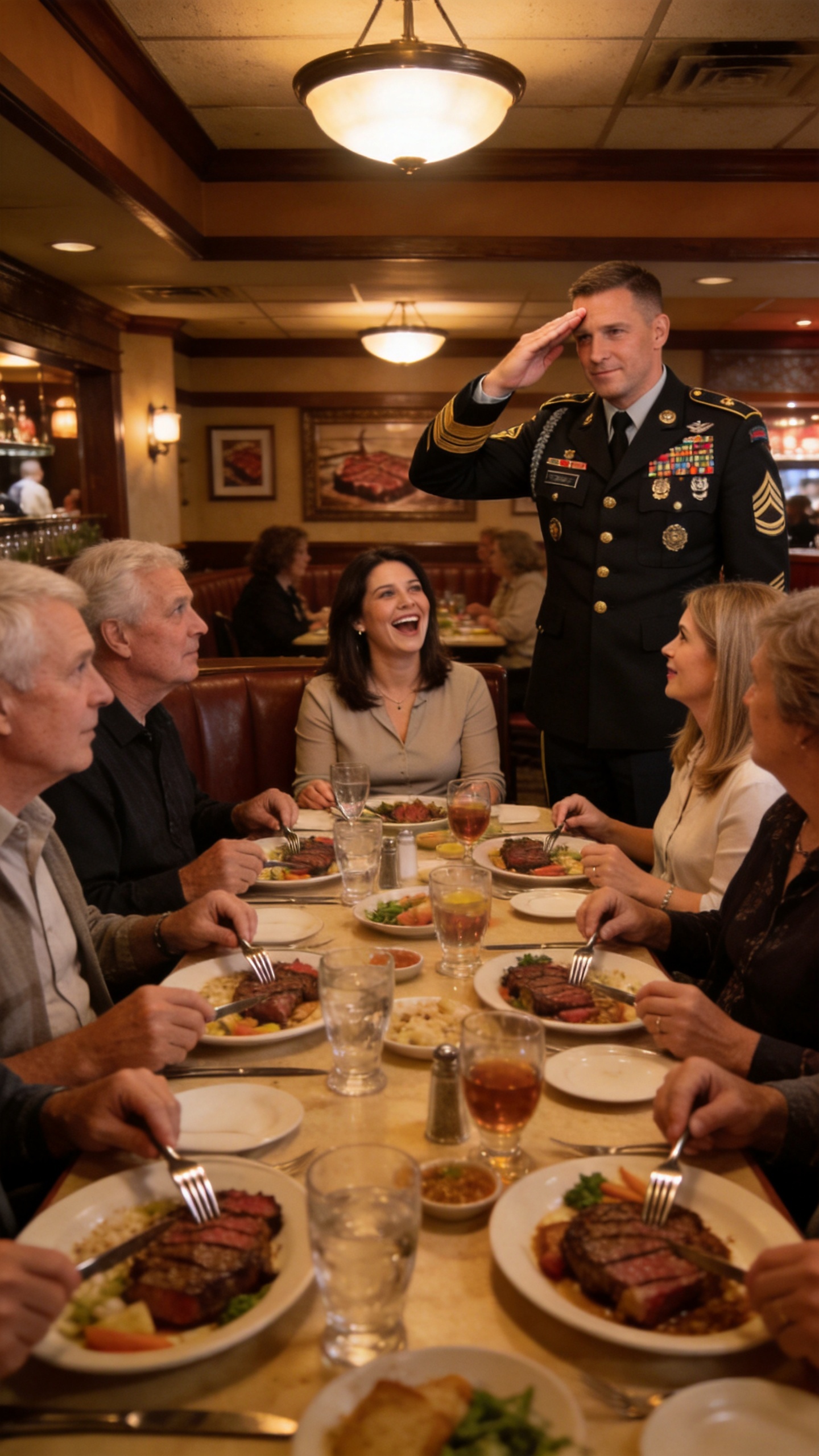 My Sister Called Me The Army Desk Girl At Dinner, But When A Decorated Officer Stood And Saluted Me, Her Perfect Table Forgot How To Laugh