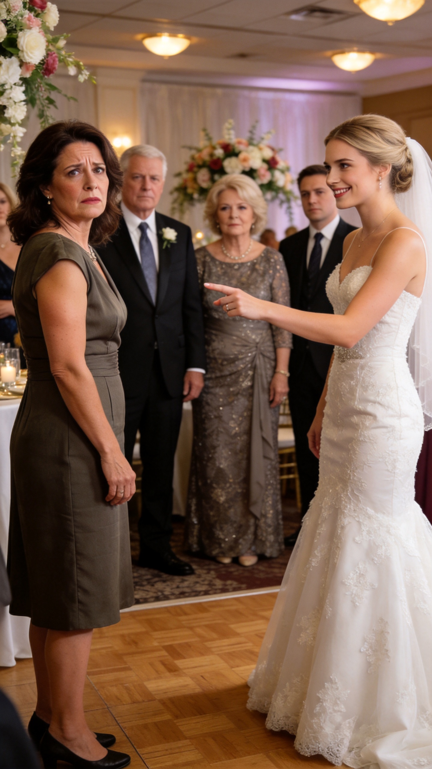 At my son’s wedding, his new wife smiled in front of her wealthy family and introduced me like i was someone they had to tolerate. “this is his mother,” she said. “she is not used to places like this.”