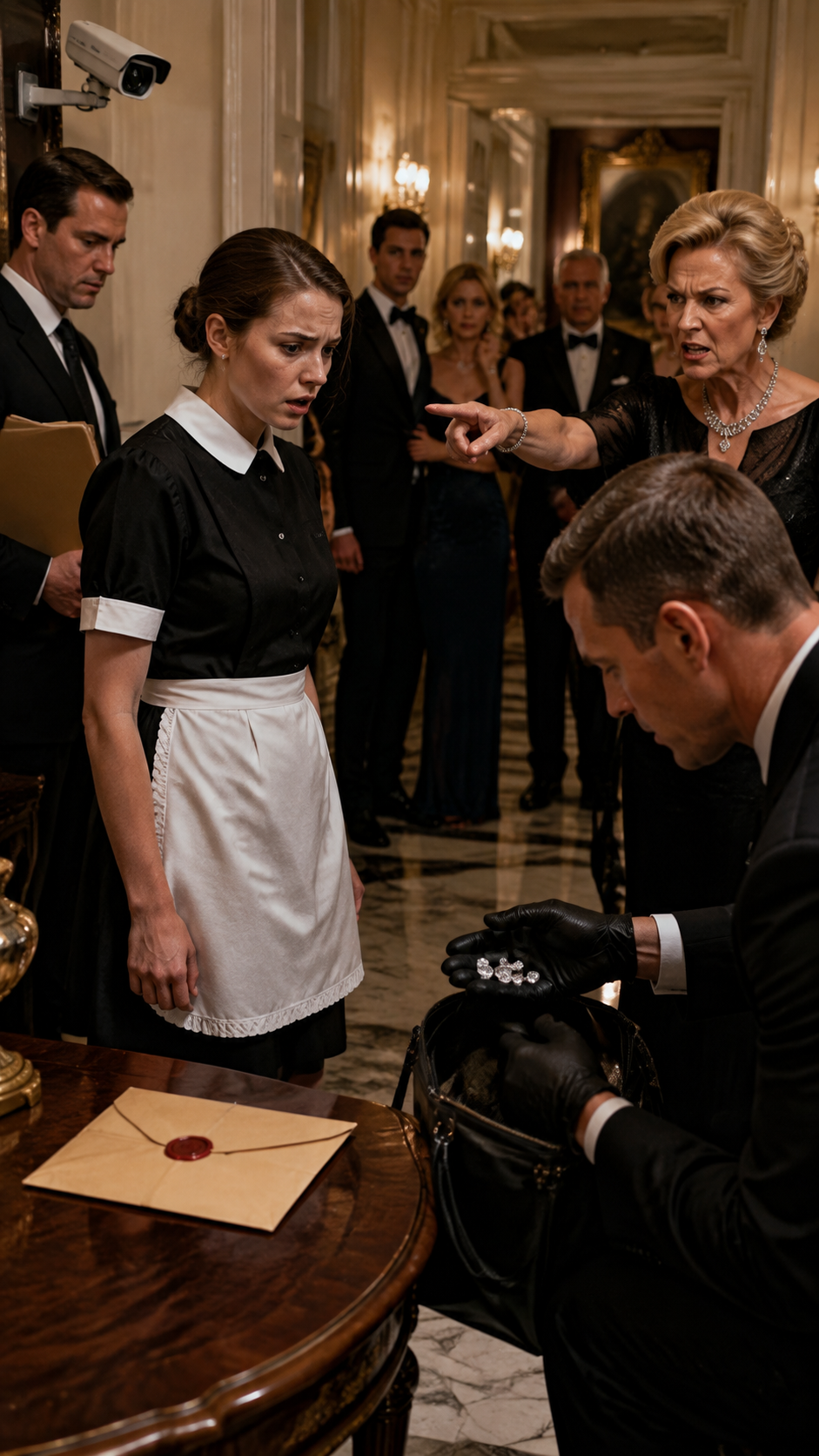 She Planted Diamonds in the Maid's Bag - But the Camera Recorded the Envelope That Could Destroy an Empire