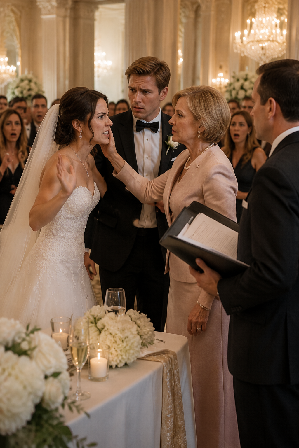 The Bride Slapped Me at Her Wedding and Called Me Confused - Then the Manager Read the Contract She Never Owned