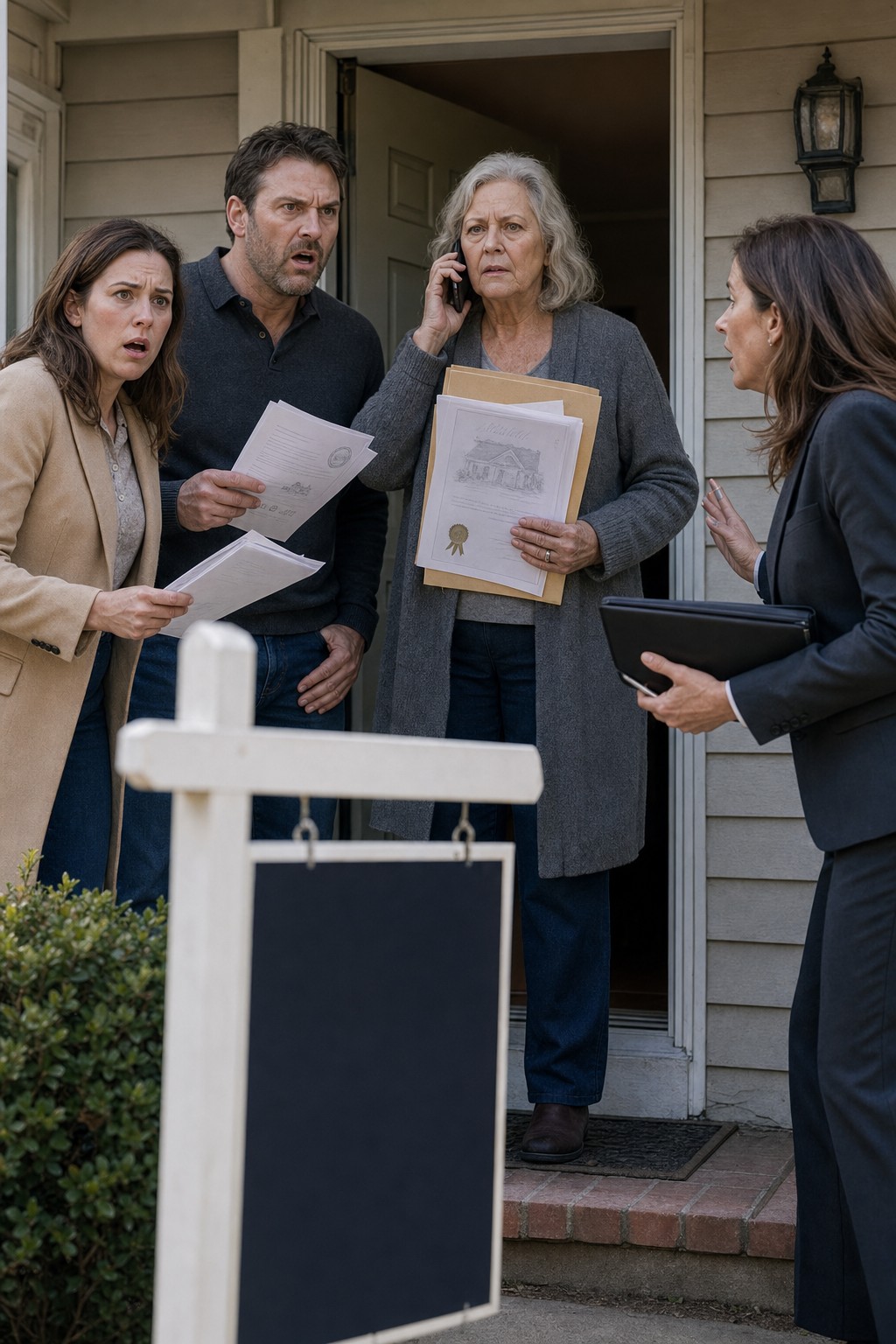 She Tried to Sell My House With a Forged Signature - Then My Late Husband's Letter Spoke From the Folder