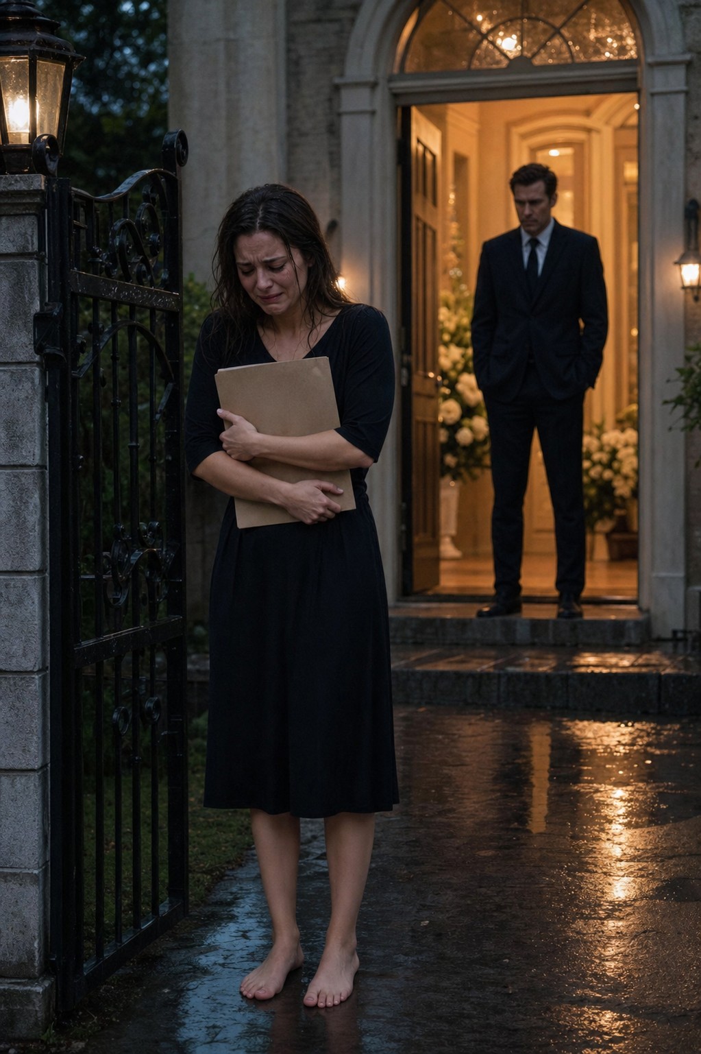 My husband waited barely 24 hours after my father's death to steal his company and throw me out on the street: "A useless princess can't run billions." I gathered my documents and called my father's former driver; when he played a recording prepared 48 hours earlier, I realized the funeral had been a trap.