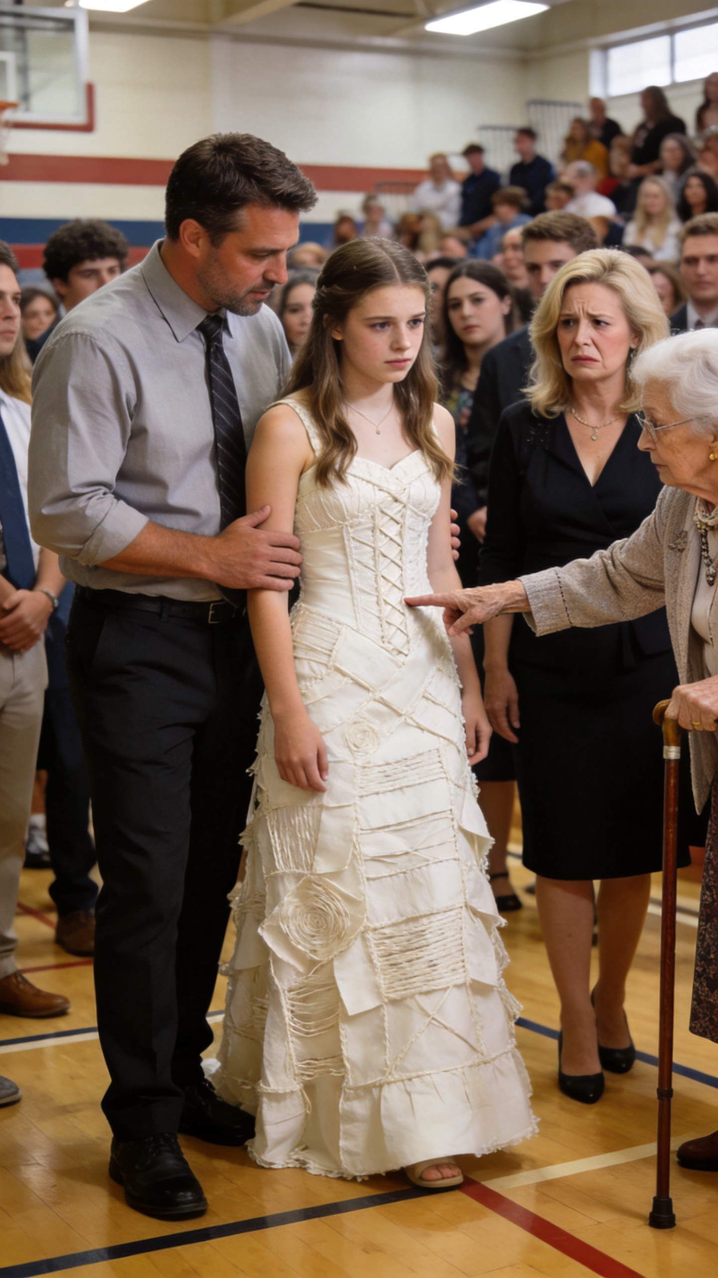 "Did Someone Let Her Wear That?" A Rich Mom Laughed At My Daughter's Graduation Dress, Until The Gym Learned Whose Silk She Had Mocked