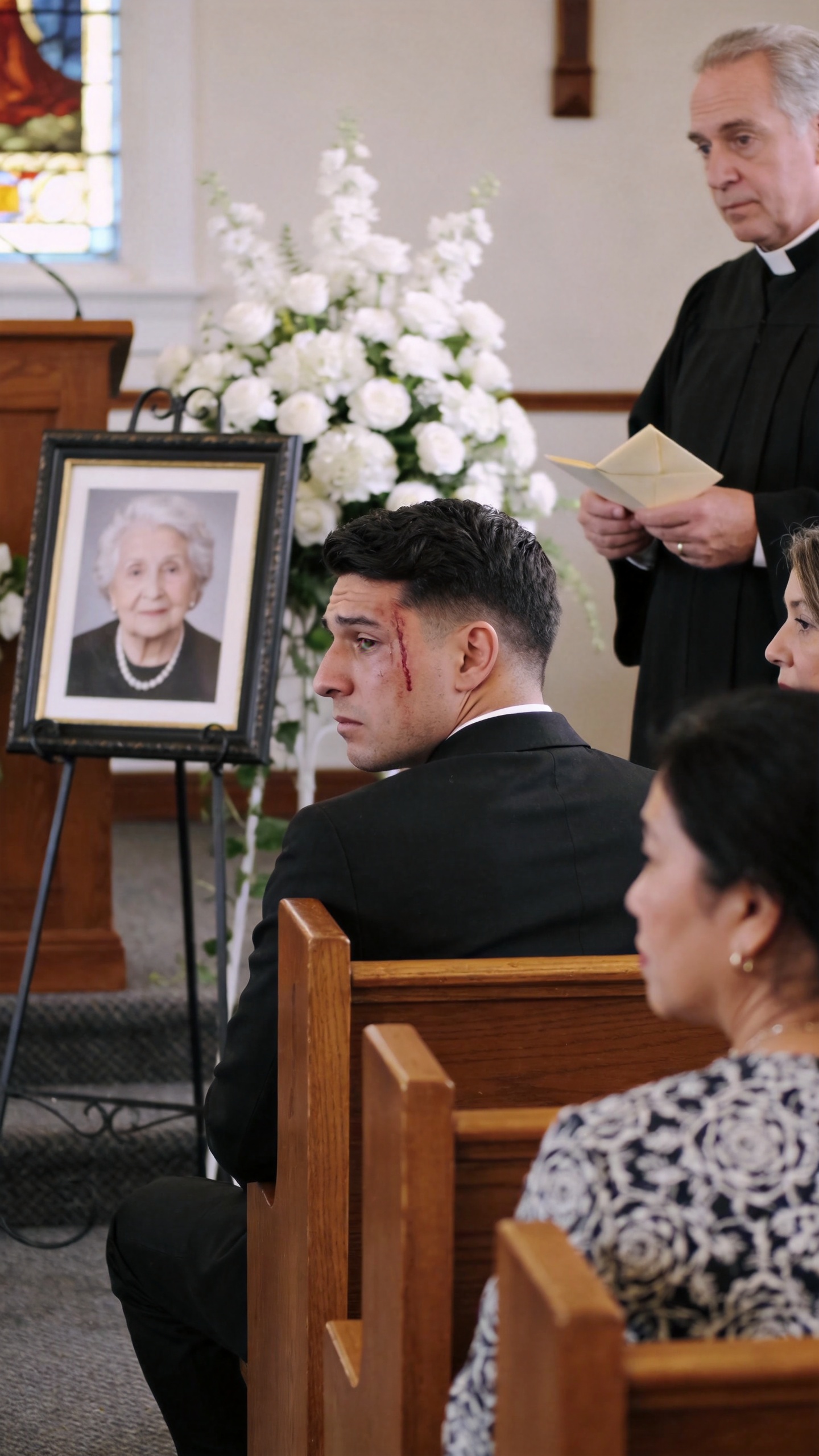 My grandmother was in critical condition after an emergency operation and my parents refused to visit, but at her funeral, the pastor read her final letter - and my father's face paled when he heard what was in it...