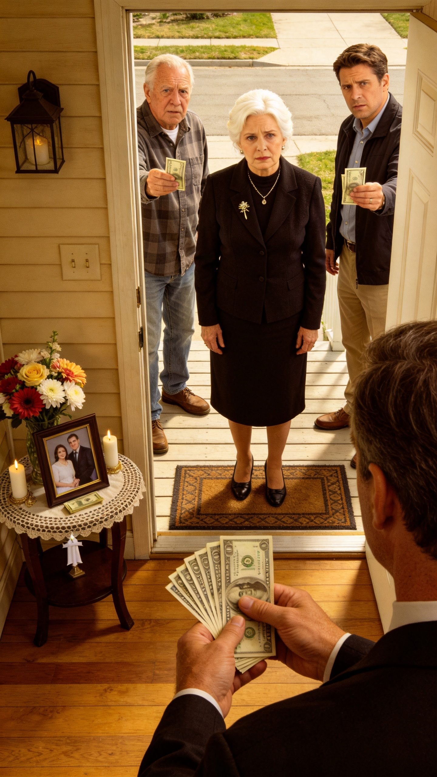 I bur:ied my husband and seven-year-old daughter while my parents relaxed on a tropical beach with my brother, texting, Their