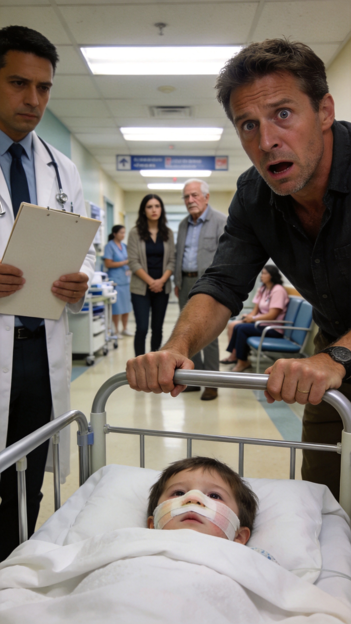 My Eight-Year-Old Son Was Nearly Beaten To Death In His Grandfather's Driveway While Three Grown Men Laughed. By The Time I Reached The Hospital, The Doctor Was Saying "Brain Swelling"