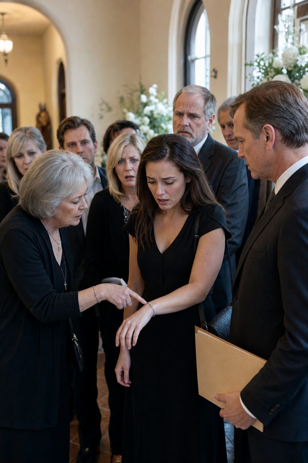 At My Daughter's Funeral, My Son-in-Law's Mistress Strutted Up Wearing My Daughter's Bracelet and Snickered, "I'm the Winner." I Clutched My Four-Year-Old Granddaughter Tight and Kept Quiet. But When the Lawyer Unveiled the Will Before Everyone, She Turned Ghostly Pale Upon Finding My Daughter's Final Piece of Evidence.