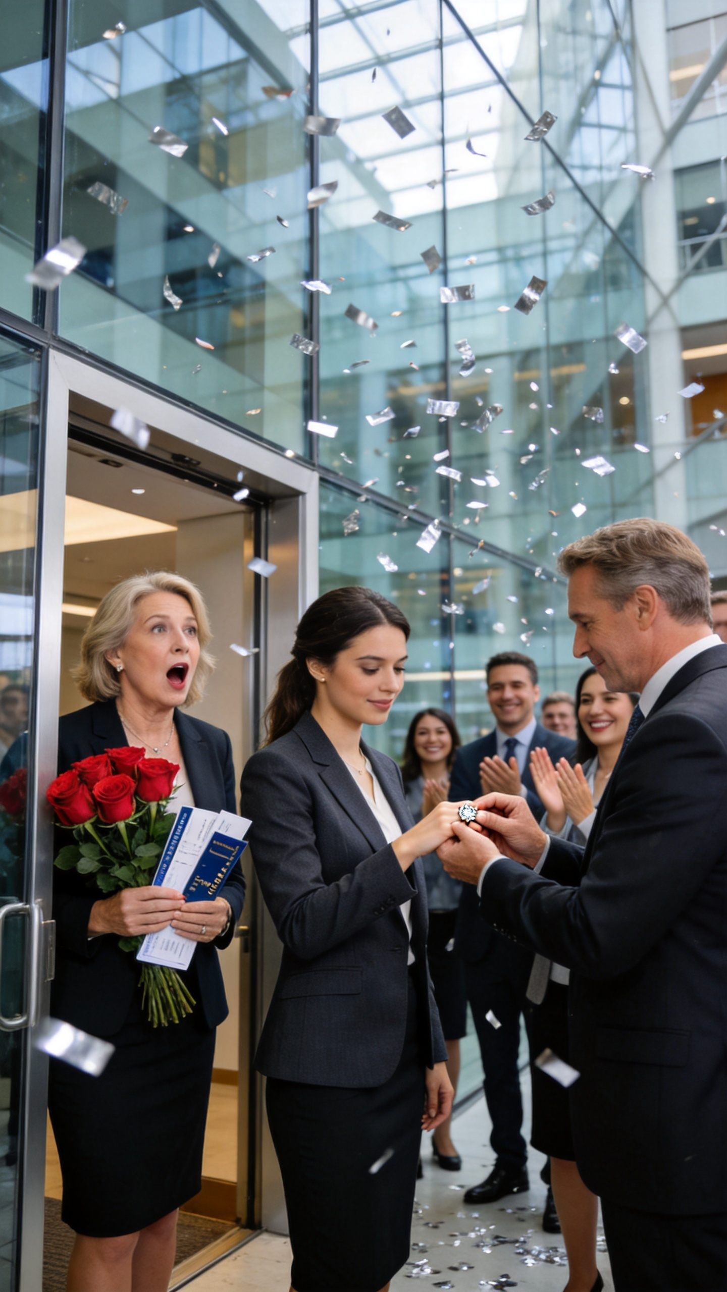 I showed up at my husband's workplace with a fancy gift basket and tickets to a luxury cruise. Instead, I walked into his engagement party with the female COO.