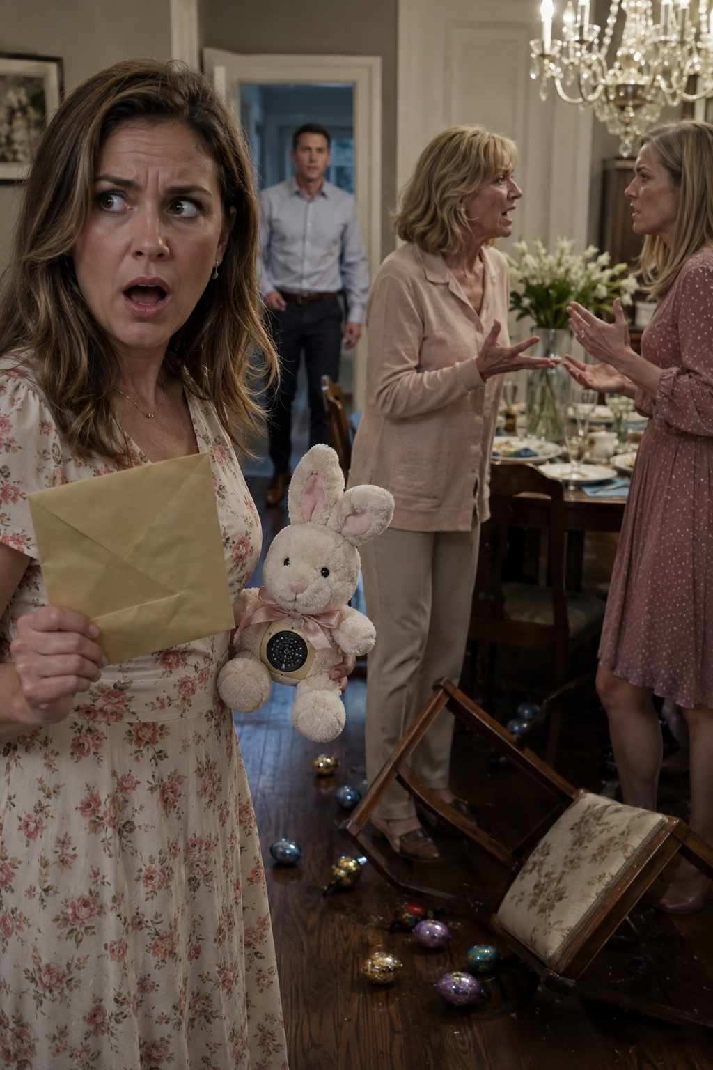 My family treated my four-year-old daughter like trash, dragging her away from the Easter dinner table. My mom yanked her by the hair and threw her onto the hardwood floor while my sister shouted, Get
