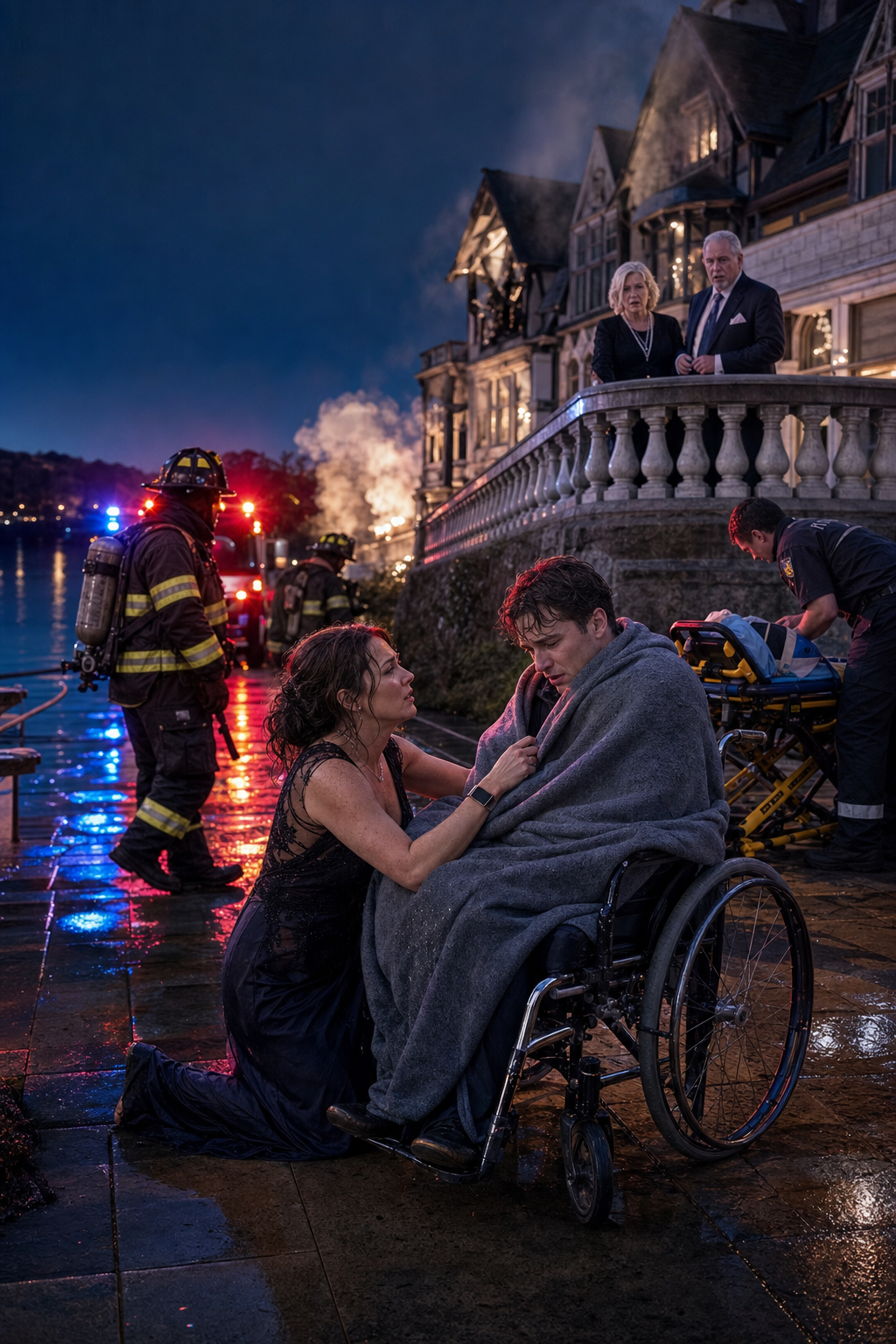 I Carried Their Disabled Grandson Out of the Fire - Before the Ash Settled, His Family Had to Decide Whether I Was a Nurse or the Villain They Needed