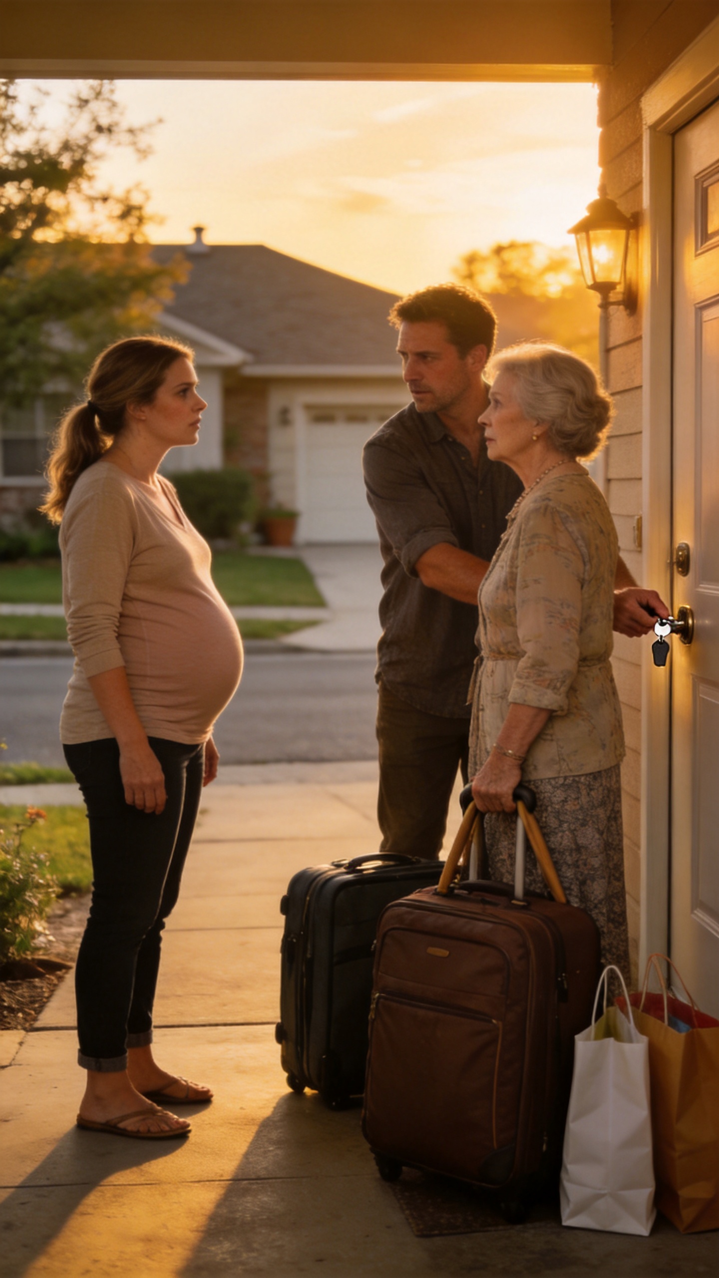 My Mother-In-Law Told My Husband To Lock Me In While I Was 38 Weeks Pregnant, Then Came Home From A Trip I Paid For To Find The Locks Changed