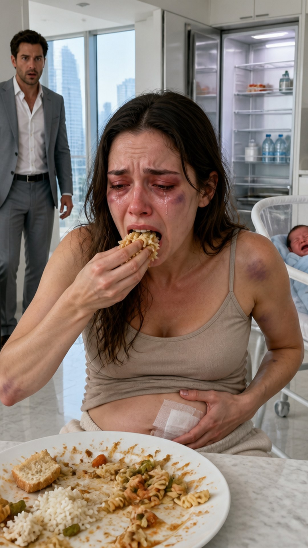 I Came Home Unannounced on New Year's Eve and Found My Wife Starving After Surgery, Then the Security Cameras Exposed the Betrayal