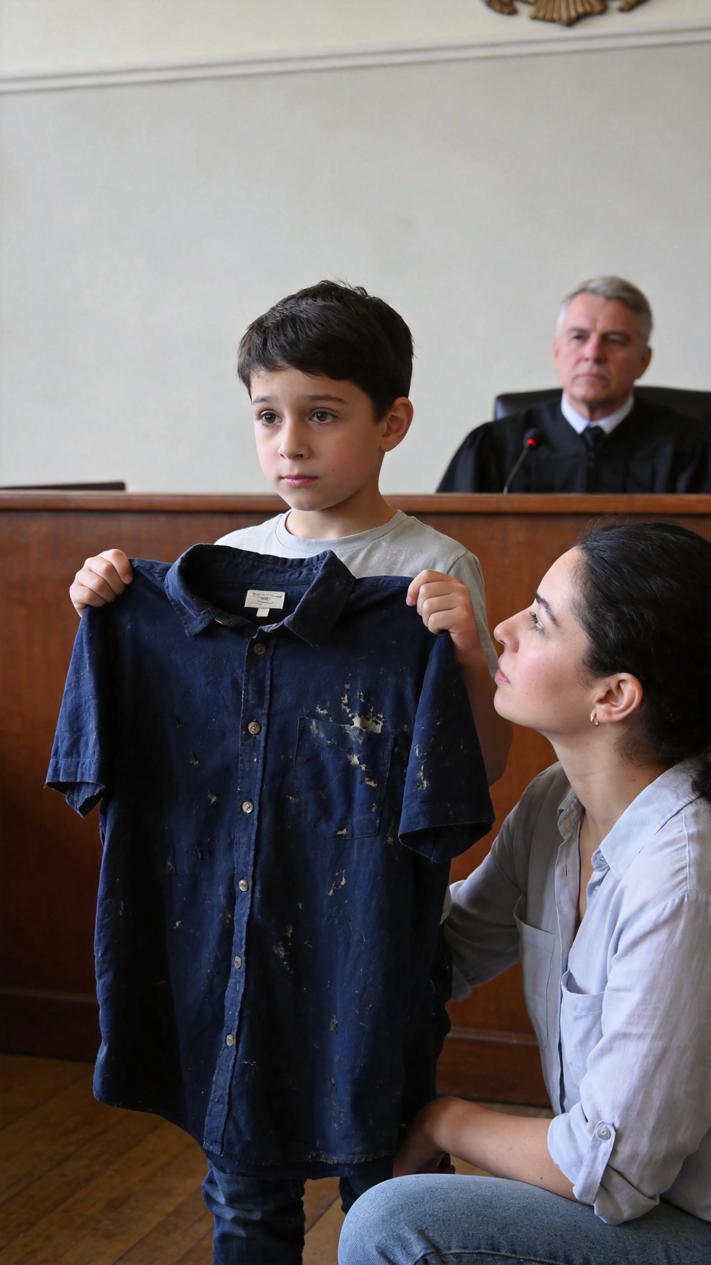 My Ex-Husband's Lawyer Held Up My Son's Worn-Out Shirt in Court to Prove I Was an Unfit Mother - Then My Eight-Year-Old Asked the Judge to Open It