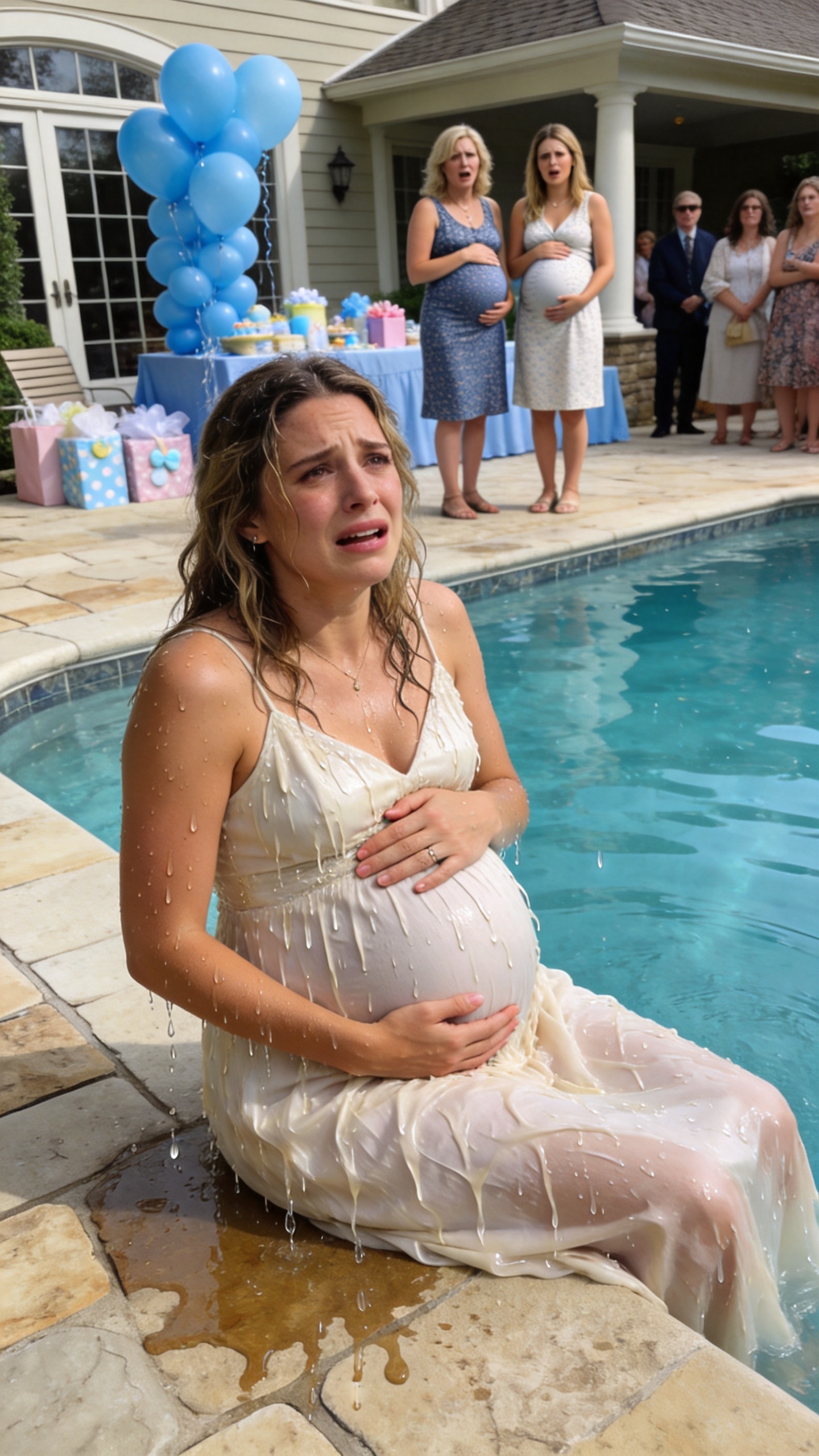 My Twin Sister And I Were Both Eight Months Pregnant At Her Baby Shower, And When My Mother Said, "Give Her Your Baby Fund, She Deserves It More," The Poolside Smile Finally Broke