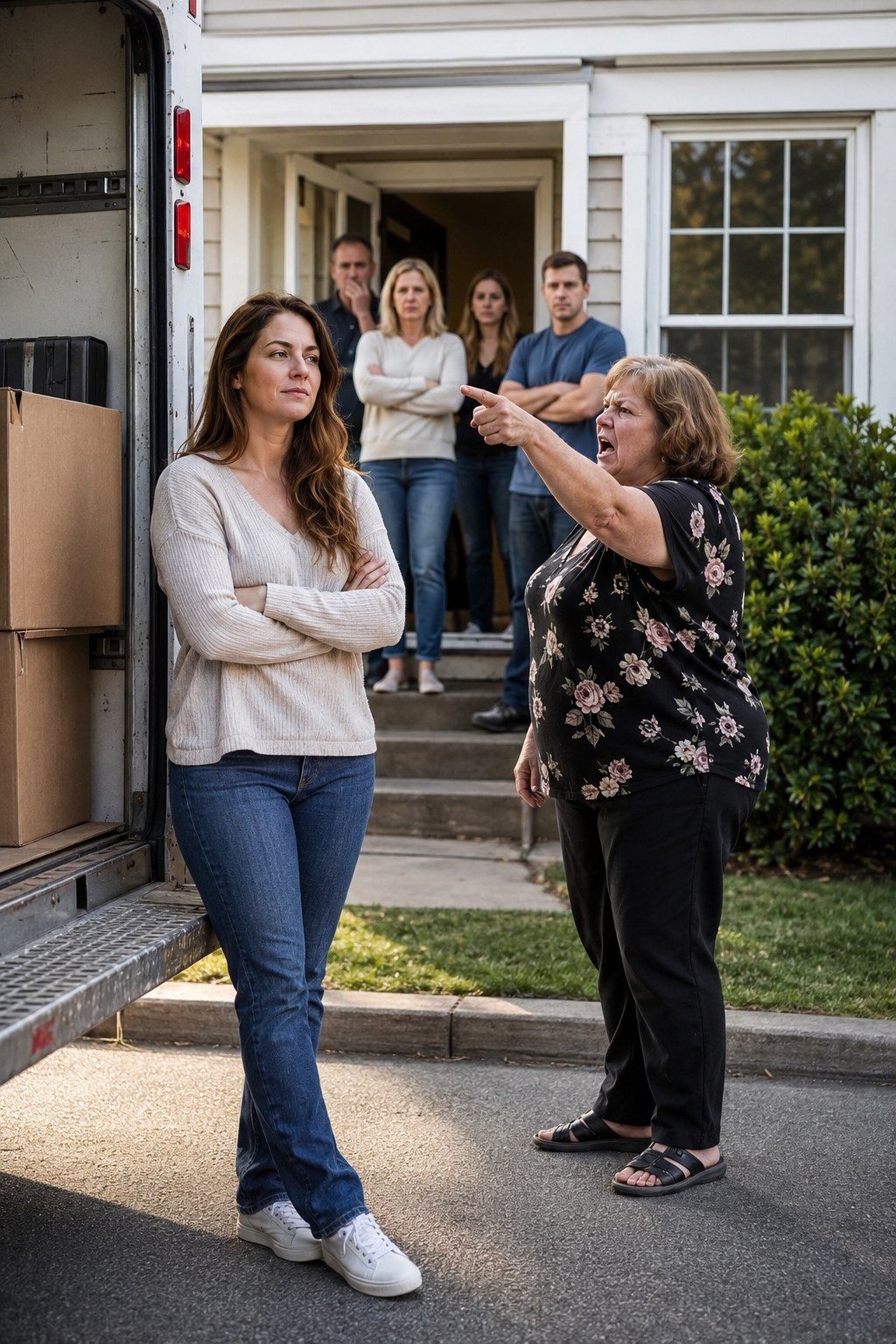 My Mother-in-Law Ordered Me Out of the House I Was Paying For, Until the Moving Truck Arrived