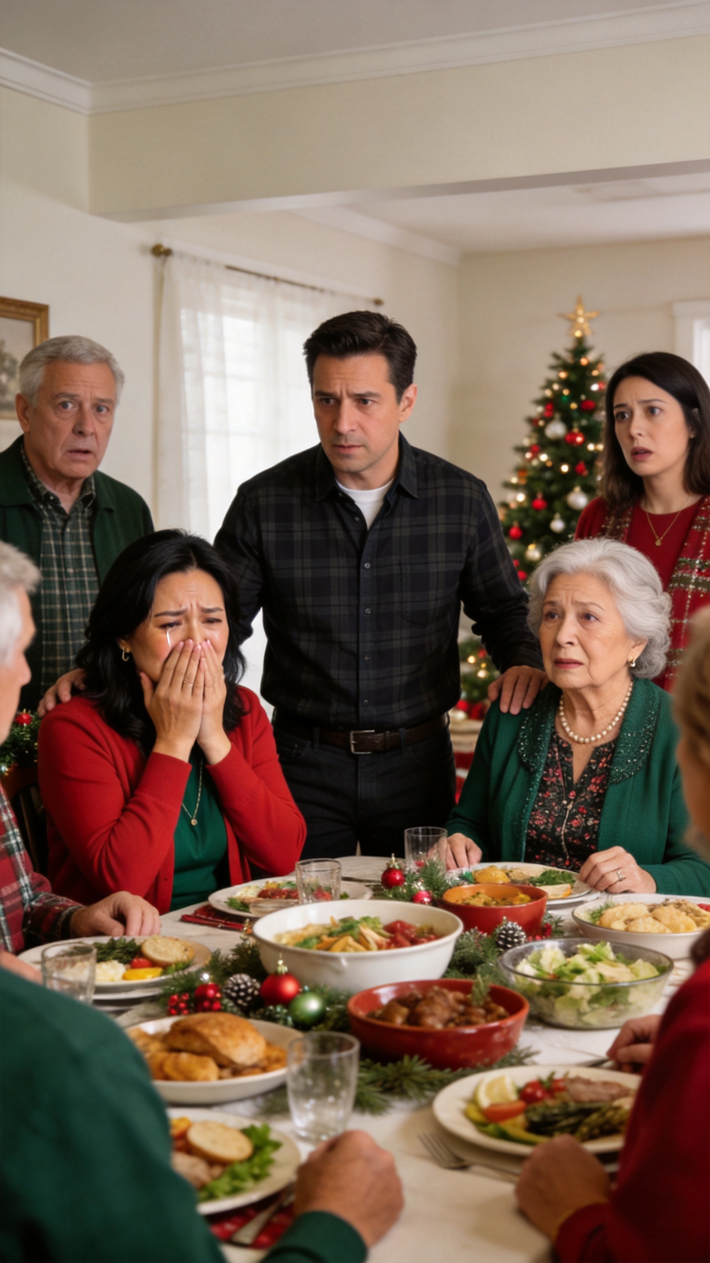 At Christmas dinner, my sister-in-law ins:ulted my wife until the argument exploded. Then my mother sl:apped my wife across the face and said, “You’ll always be trailer trash. Take your daughter and get out.”
