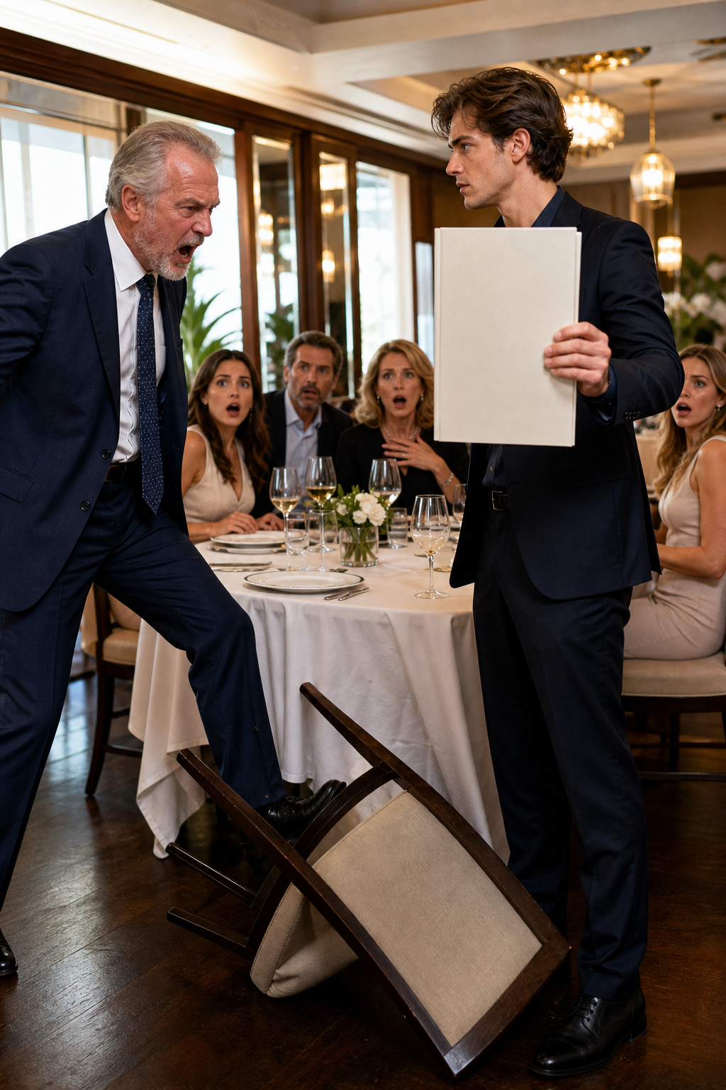 I was about to sit at the dinner table. My uncle stopped me and kicked the chair over. Without looking at me, he said, “I don’t dine with a good-for-nothing loser.”