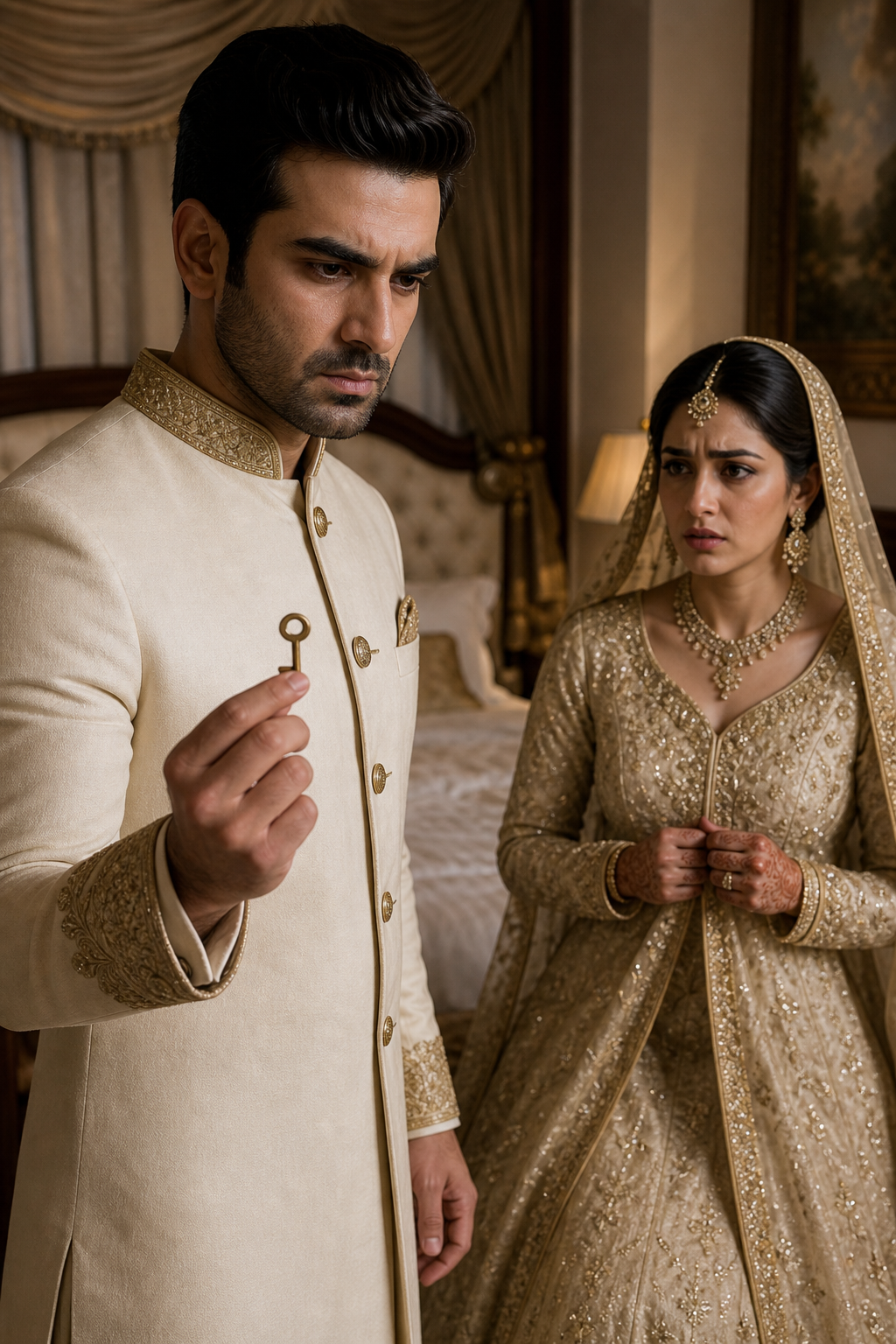 He married the daughter everyone called “the ugliest” in one of the country's most powerful families for her money. But on their wedding night, he found bl00d beneath her wedding dress. She whispered only four words: “My father did this.” He took the secret key sewn into the fabric, called an attorney, and discovered that their marriage was hiding a deadly conspiracy.