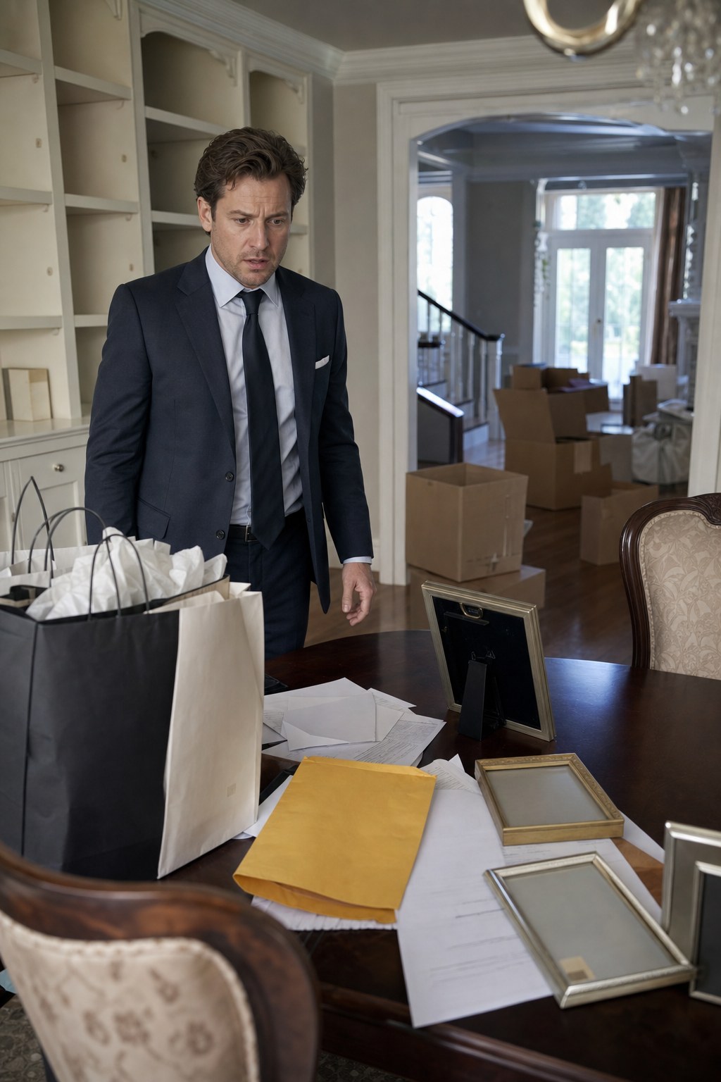 While My Husband Spent the Day Buying Luxury Gifts for His Mistress, I Packed My Son's Clothes and Disappeared. The Yellow Envelope I Left Behind Was Not Goodbye.