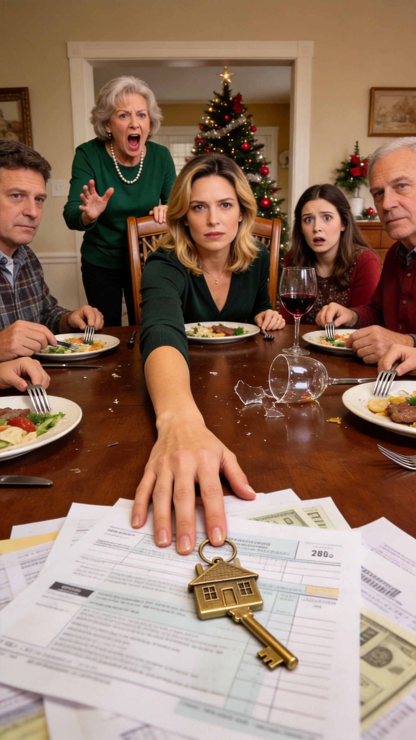 My Mother Screamed, "Give Your Sister That House Money Right Now," But The Glass She Shattered At Christmas Was Not As Loud As The Key I Dropped On The Table