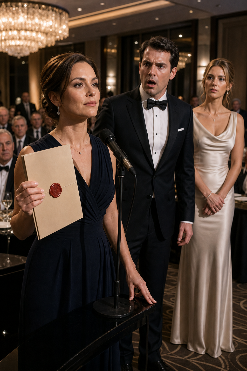 At the Company Gala, My Husband Told Hundreds of People I Had 'Agreed to Disappear' From His Company - Then He Tried to Use the Board Against Me and Learned the Shares Were Already Mine