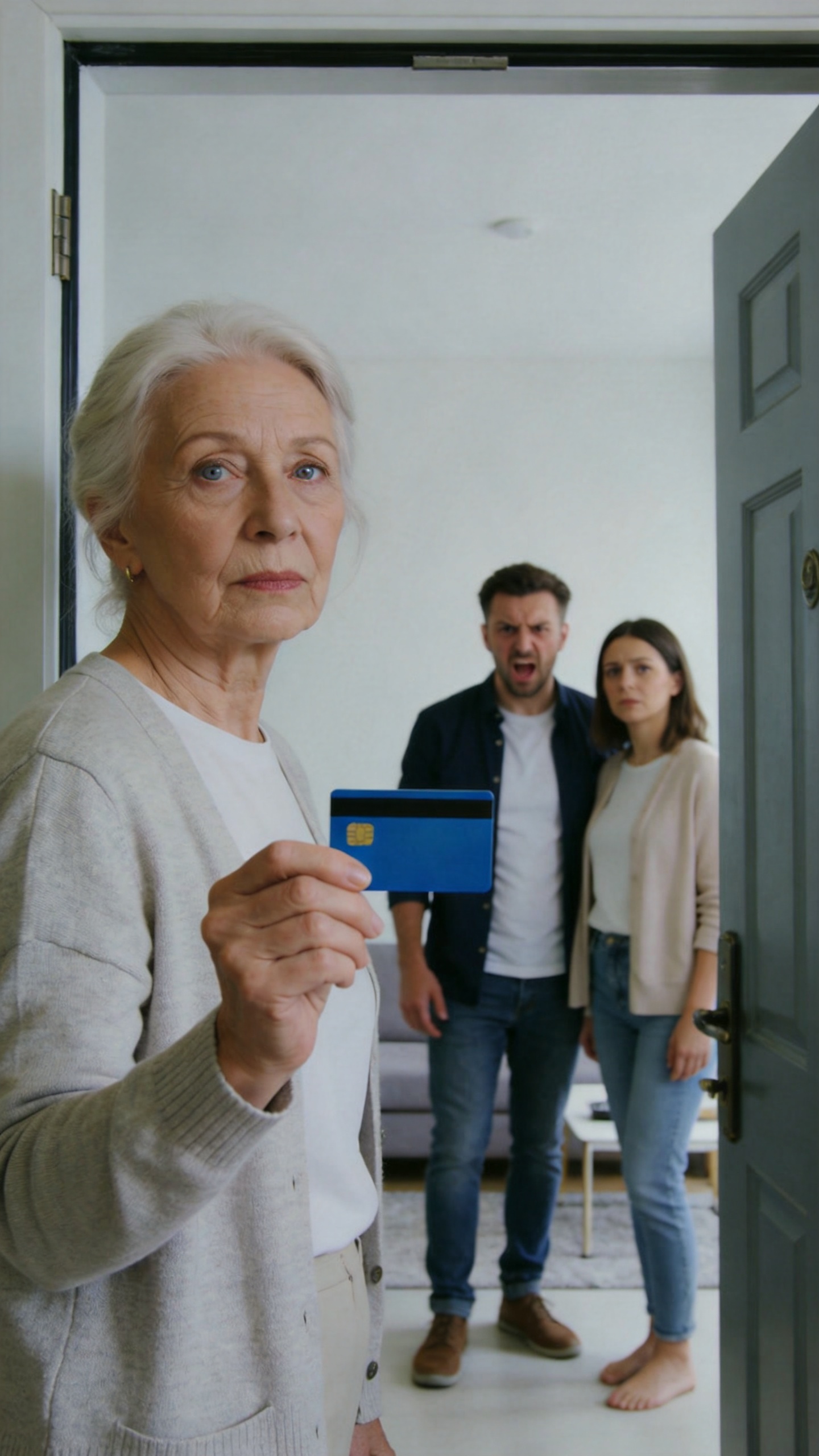 After I Moved My Pension to a New Bank Card, My Son and Daughter-in-Law Were Furious Before I Even Took Off My Coat